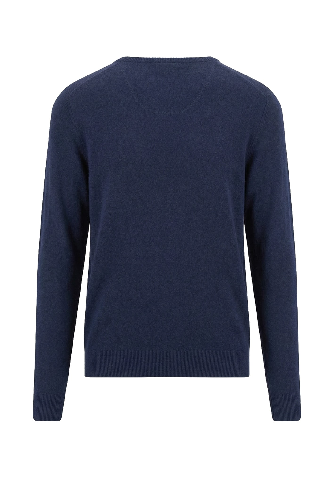 FYNCH-HATTON Pull en tricot avec une teneur élevée en cachemire, col rond, coupe décontractée