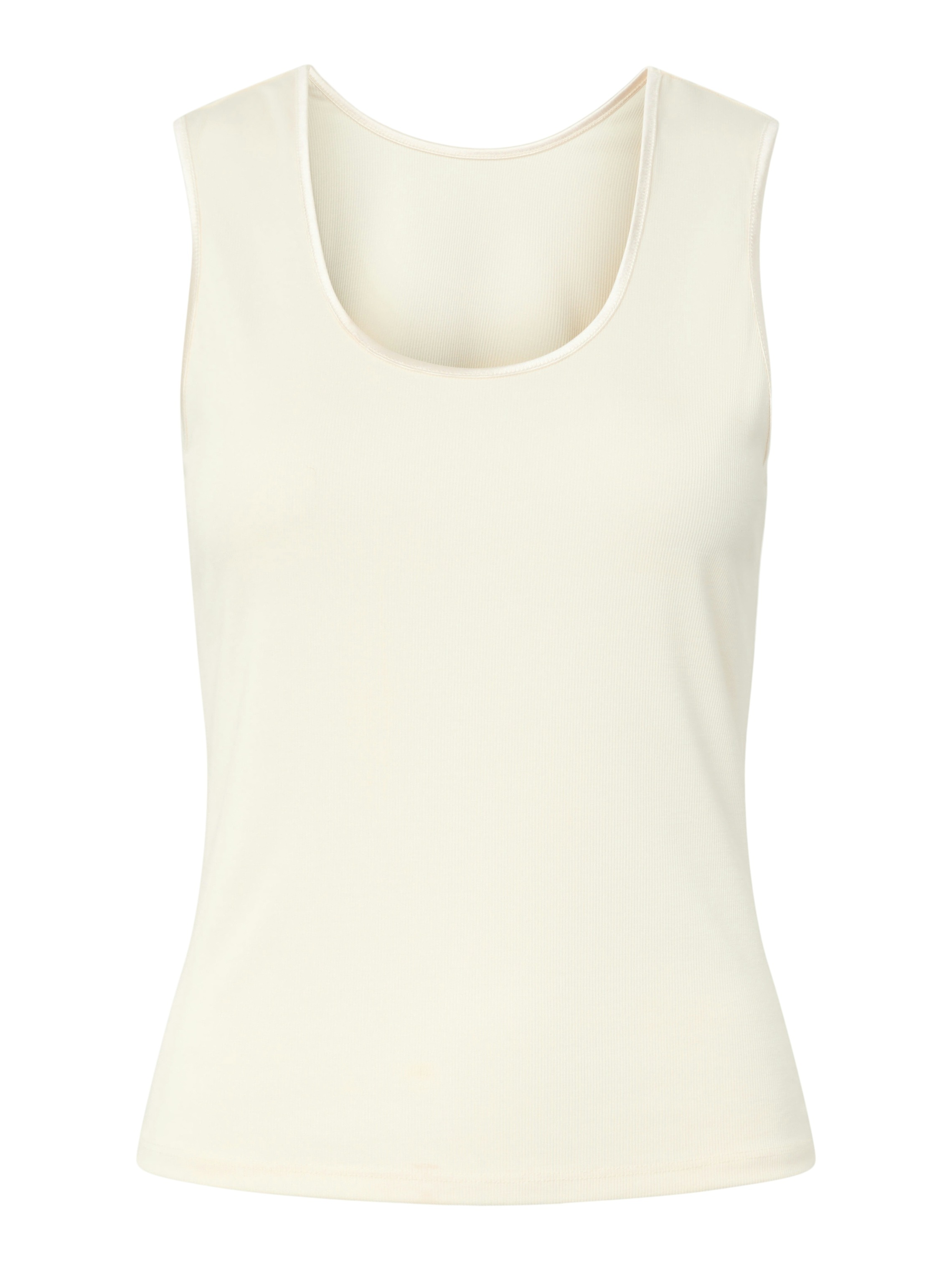 Y.A.S Tanktop »YASPALOMA TANK TOP NOOS« mit Satinpaspel