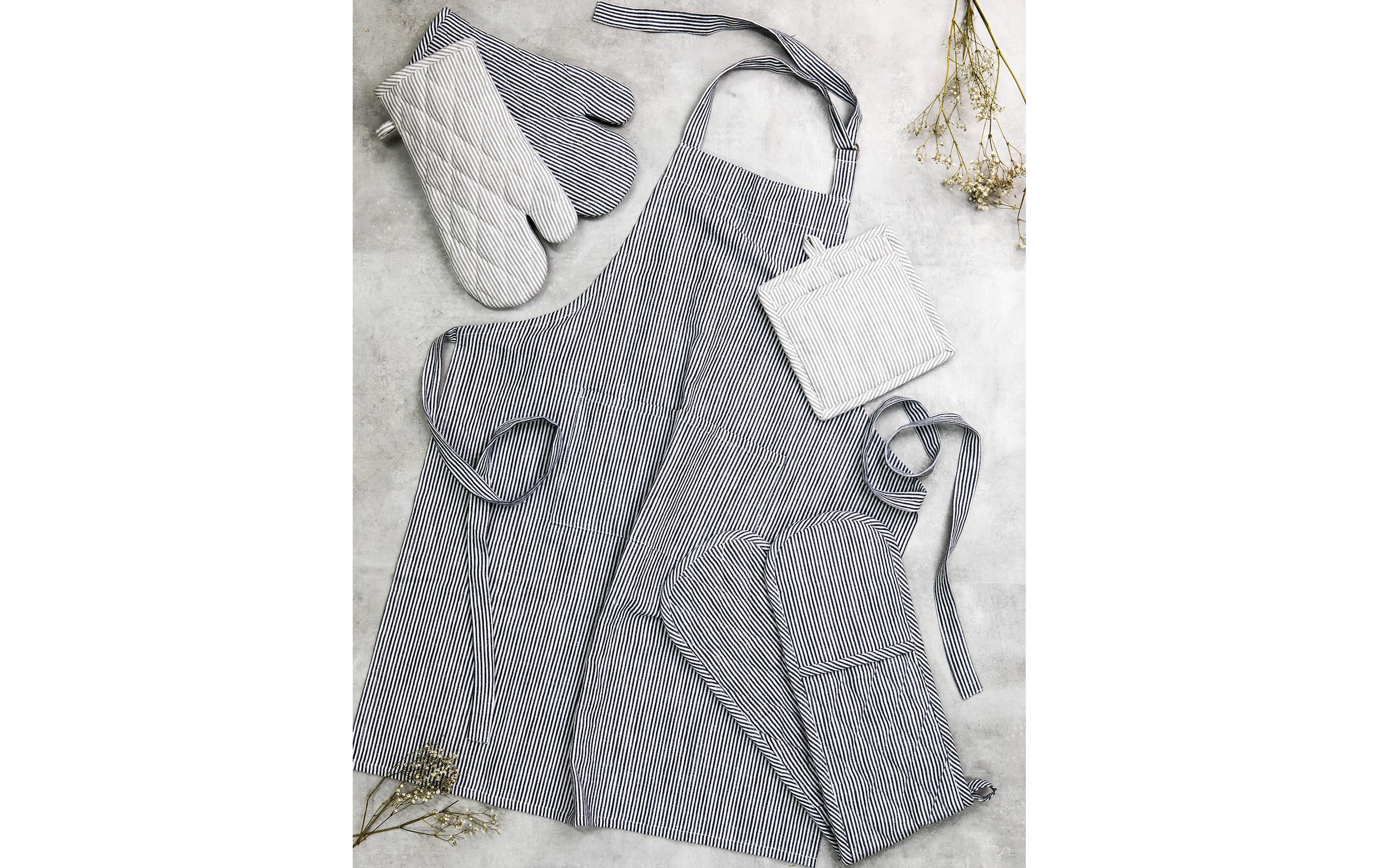 Ladelle Kochschürze »Lina Stripe 70 x 90 cm« 1 Stk. tlg.