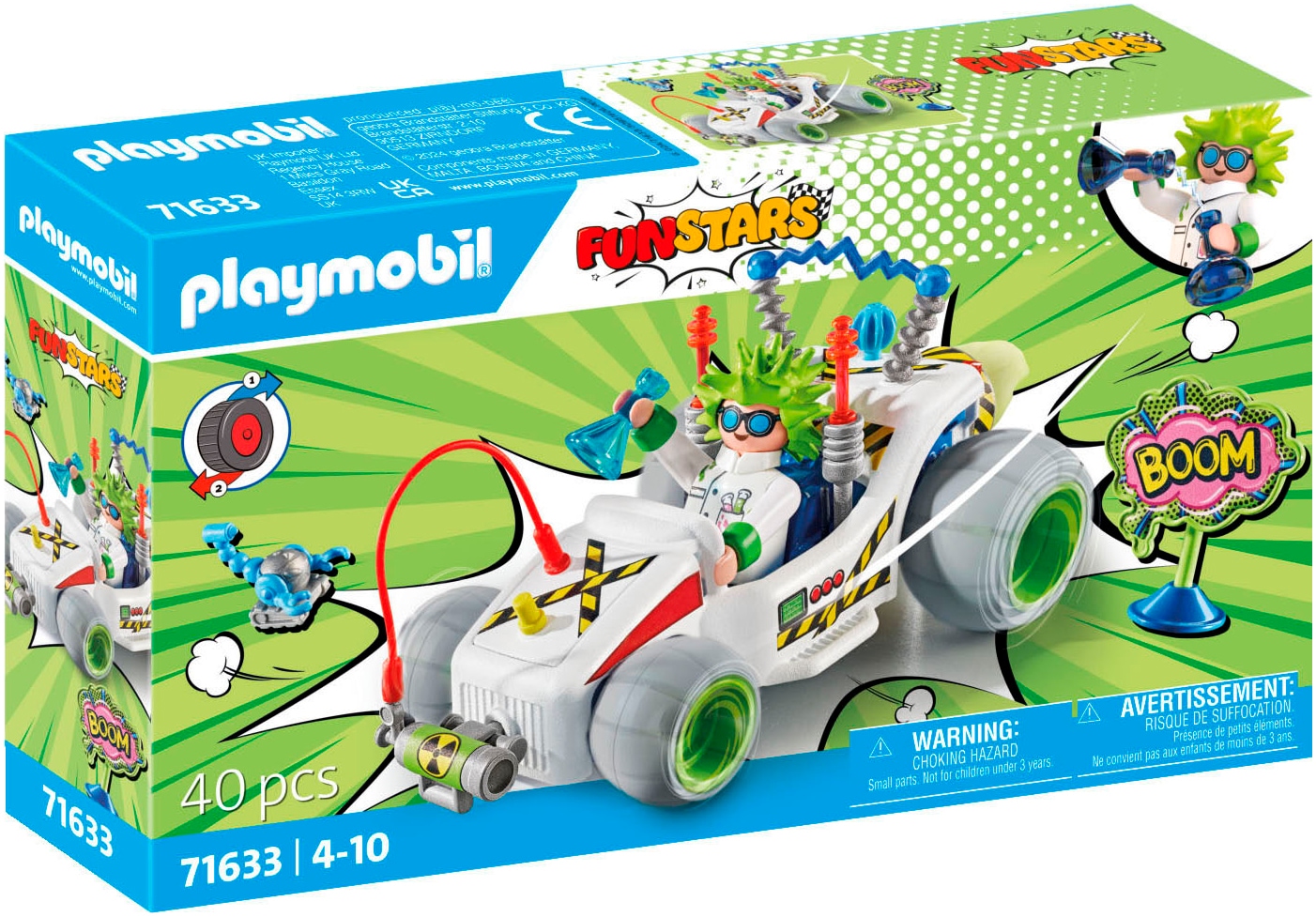Playmobil® Konstruktions-Spielset »Rasender Professor (71633), Funstars« Made in Europe