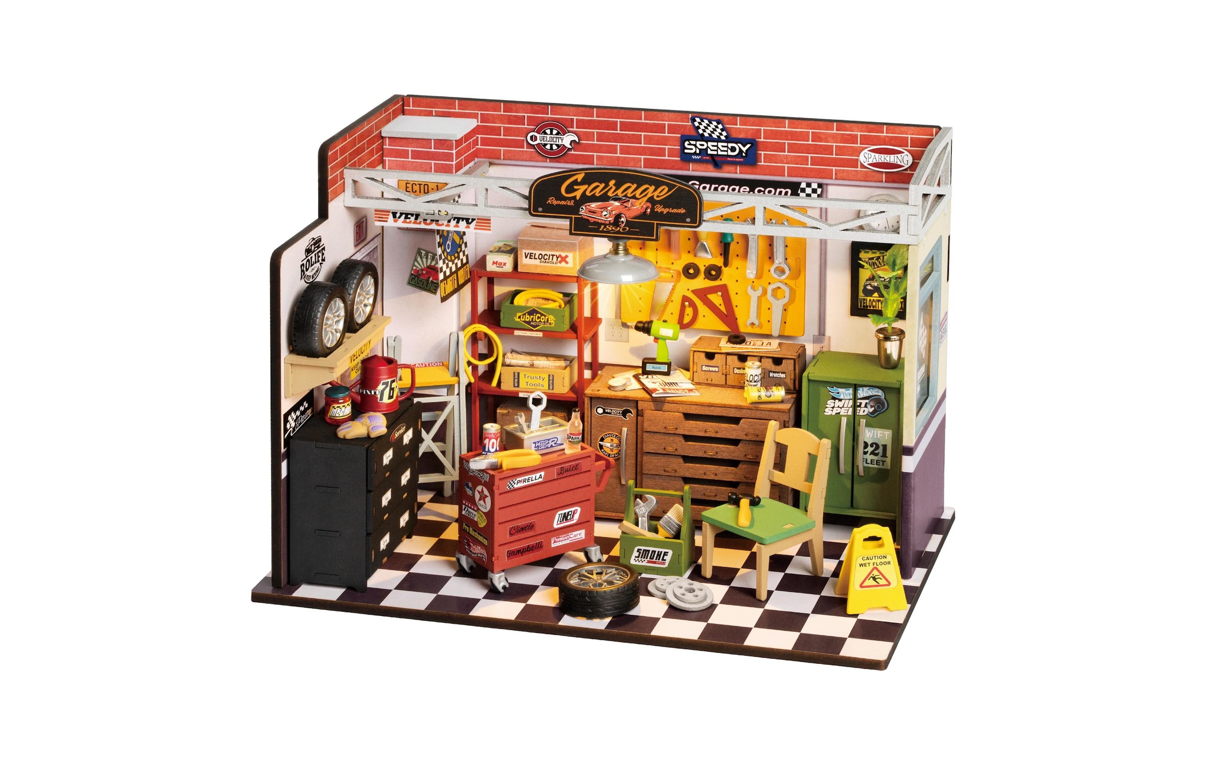   Modellbausatz »RoboTime Garage Workshop 157-teilig«