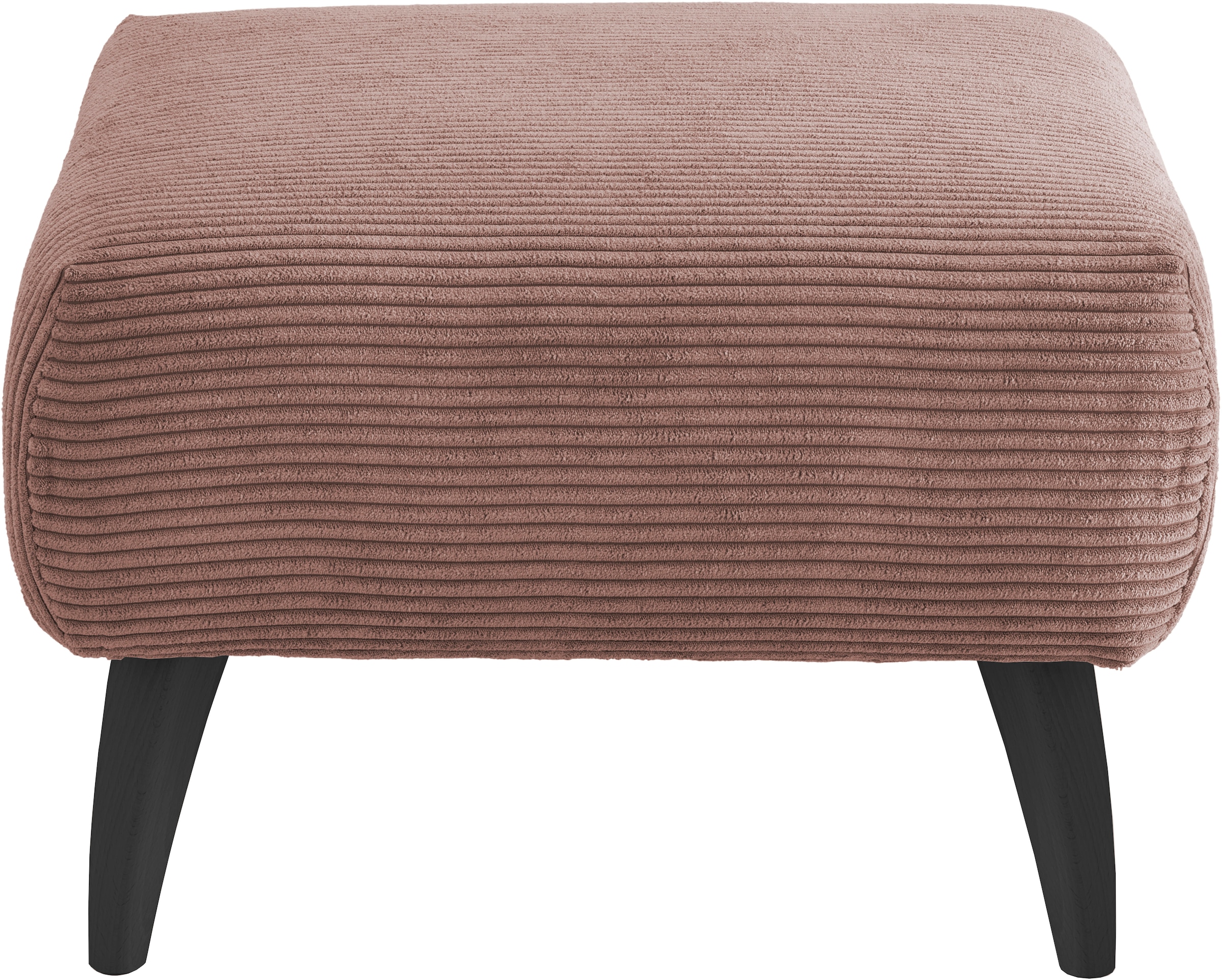 Home affaire Tabouret rembourré »Colori« Holzfussfarbe wählbar, verschiedene Stoffe, hochwertige Stoffqualität