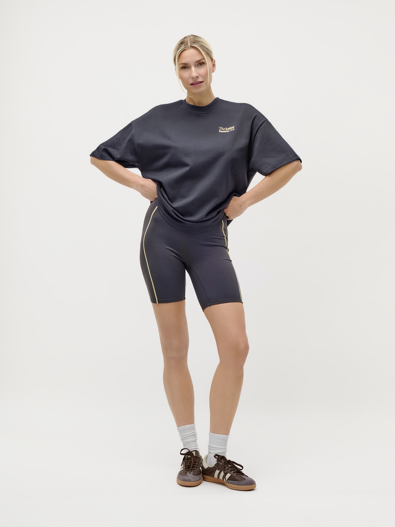LeGer T-shirt »Regina, LeGer by Lena Gercke« avec impression au dos, coupe oversize