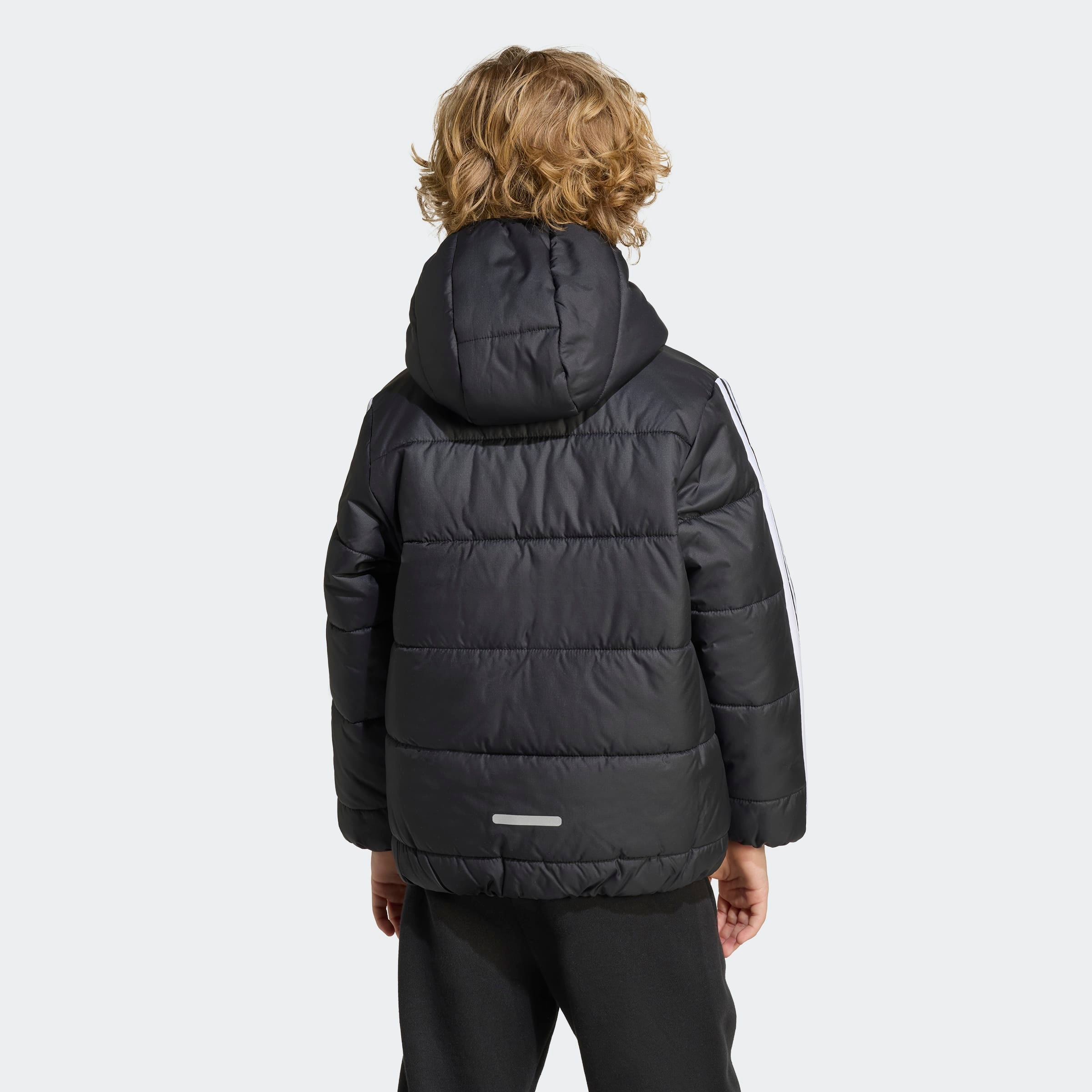 adidas Sportswear Veste d'hiver »ESSENTIALS 3-STREIFEN GEFÜTTERTE« für Kinder, mit Reissverschluss, leichtes Material