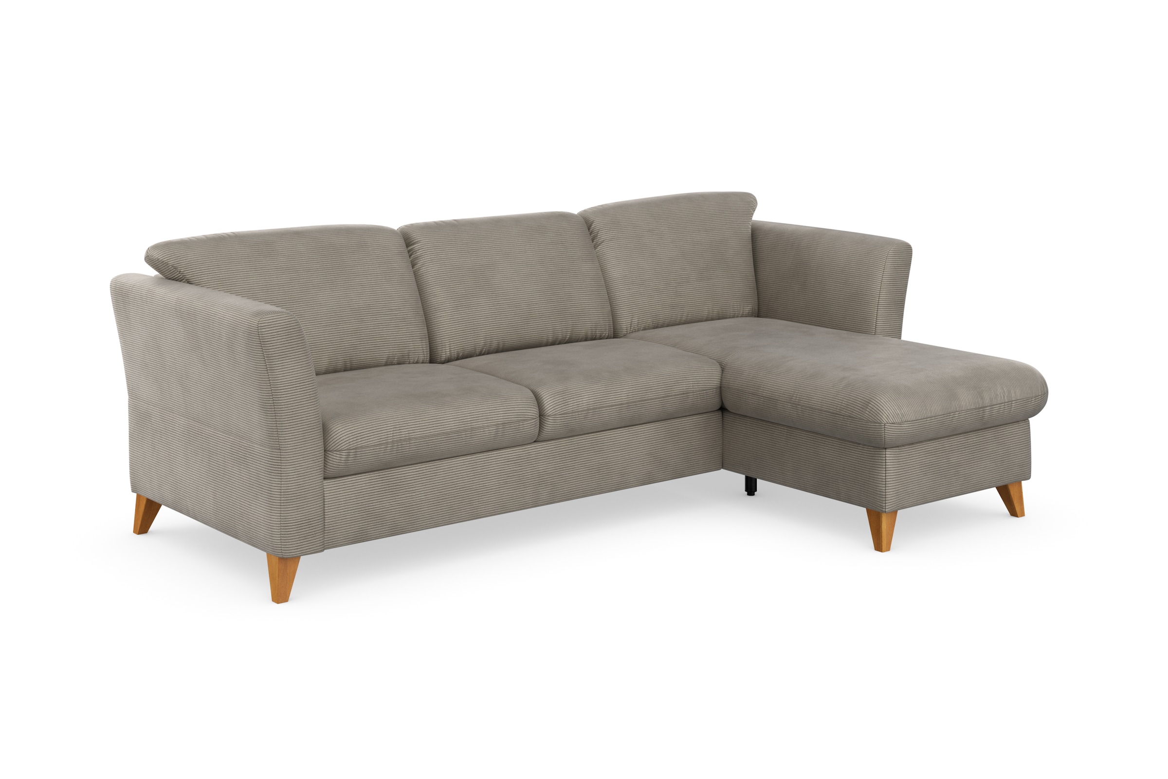 Home affaire Canapé d'angle »Trelleborg L-Form« wahlweise mit Bettfunktion und Bettkasten, inkl. Federkern-Polsterung