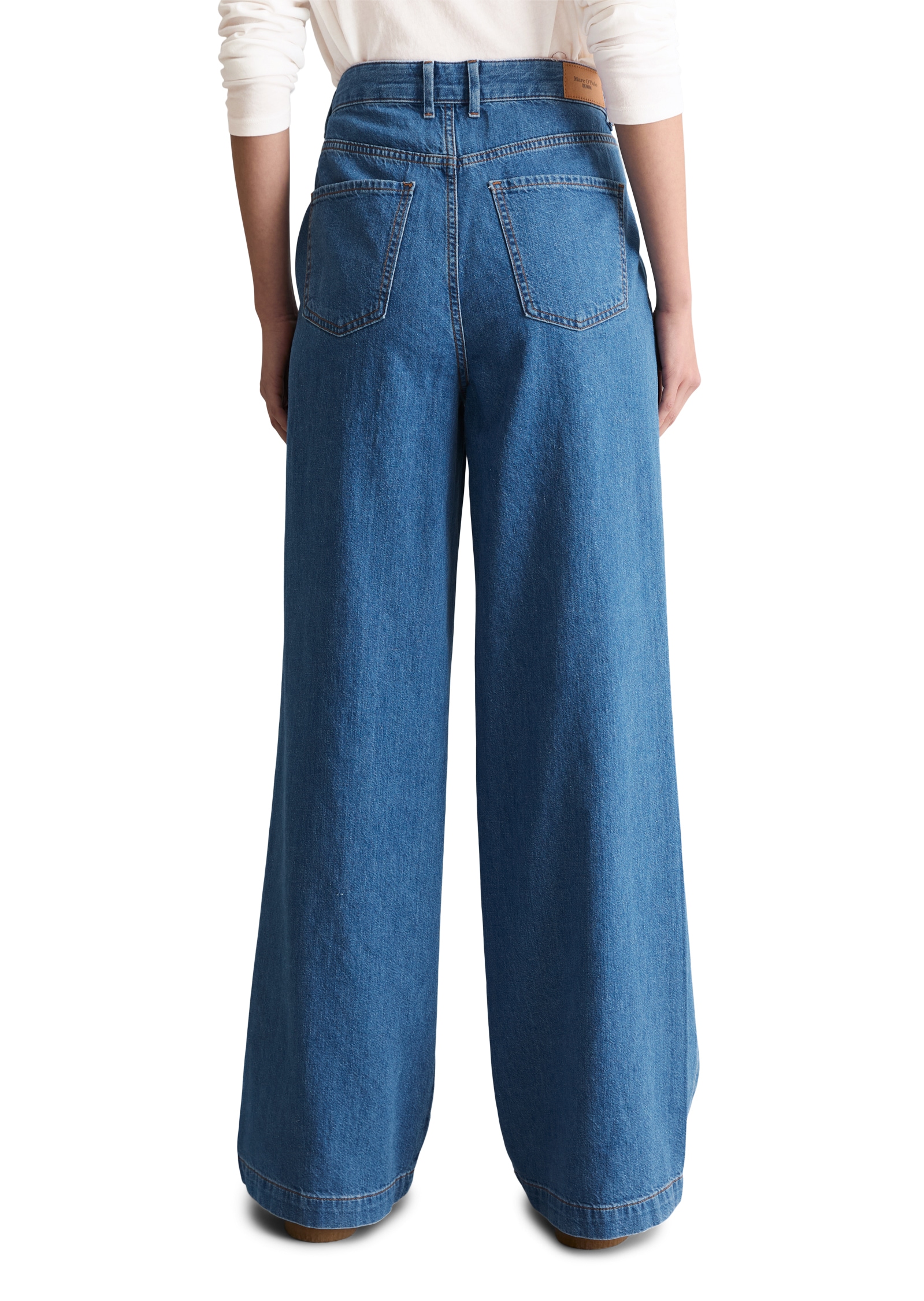 Marc O'Polo DENIM Jeans large »Model Tomma« High Pleated Waist, Wide Leg