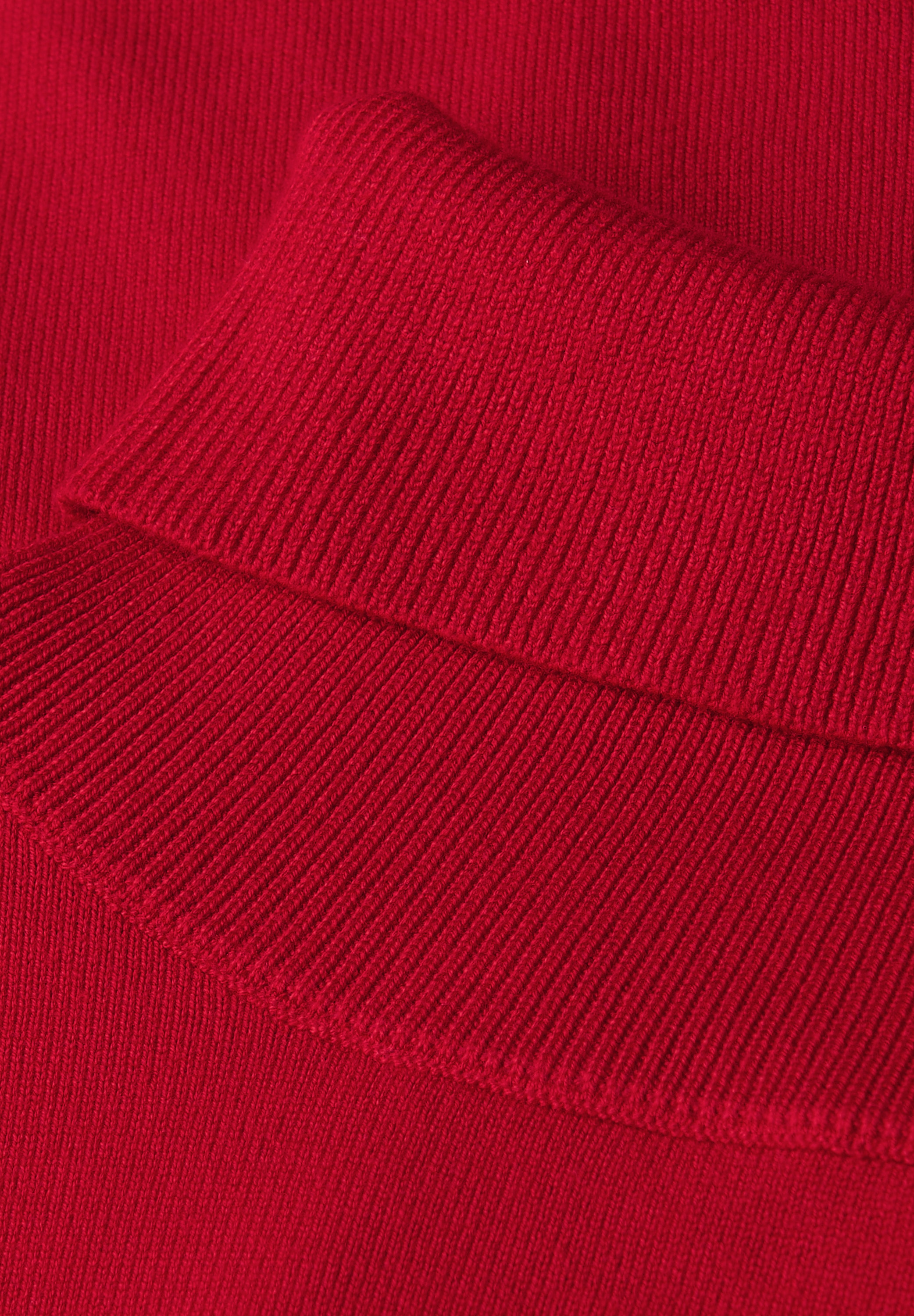 STREET ONE Rollkragenpullover mit Viskose