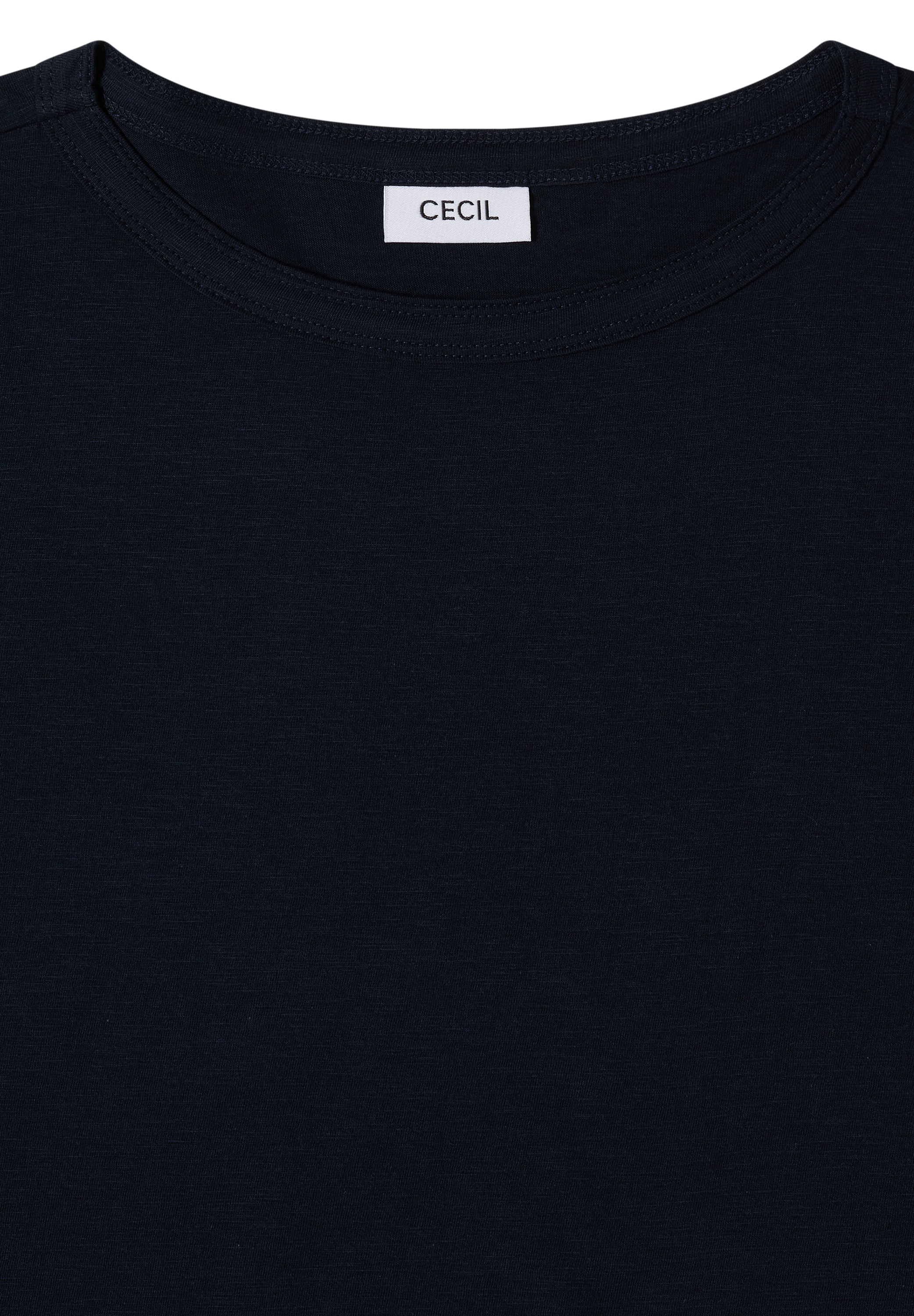 Cecil T-shirt à manches courtes aus weicher Baumwolle
