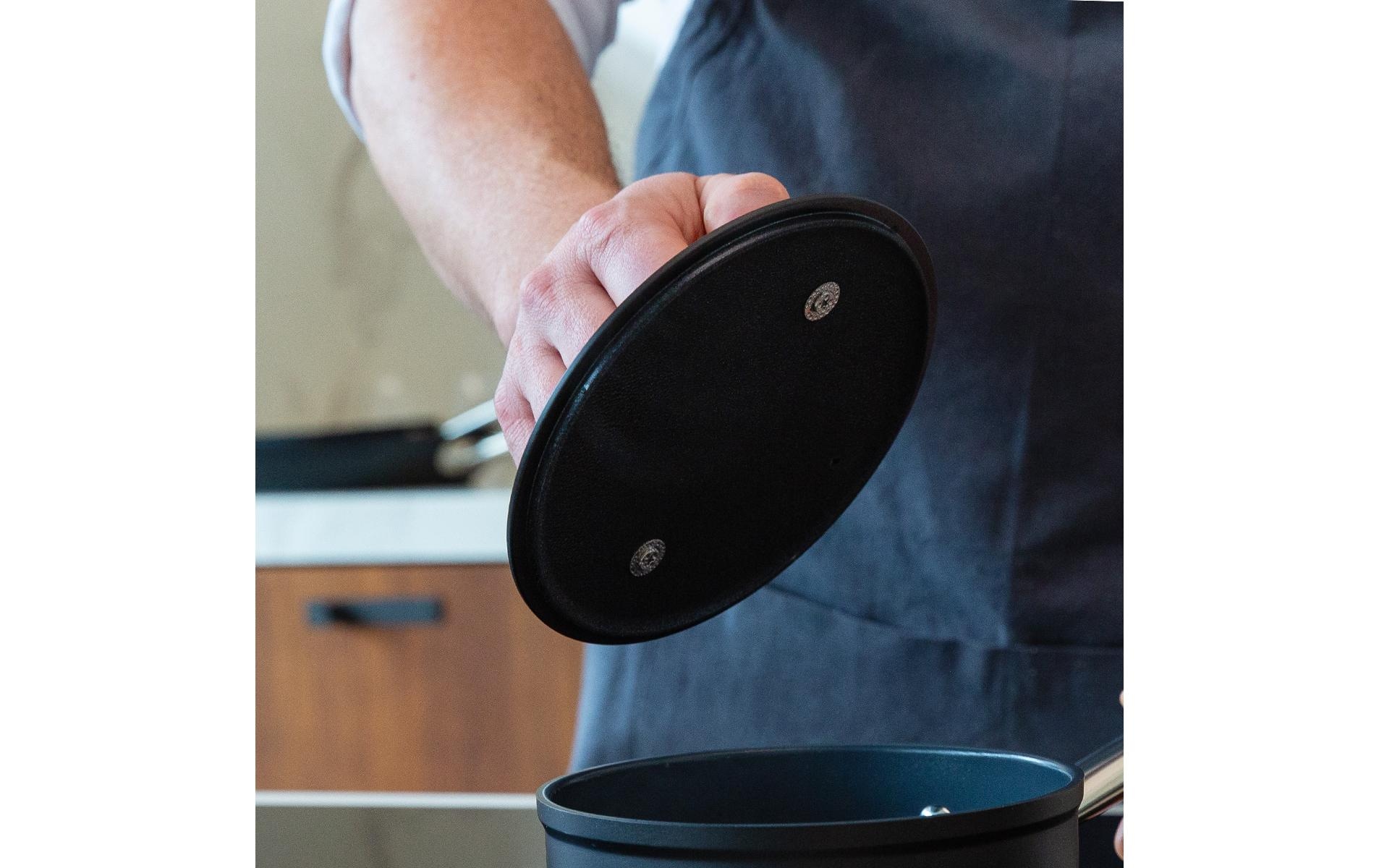   Couvercle de casserole »Lunasol Saturn Terra« Deckel mit Keramikoberfläche