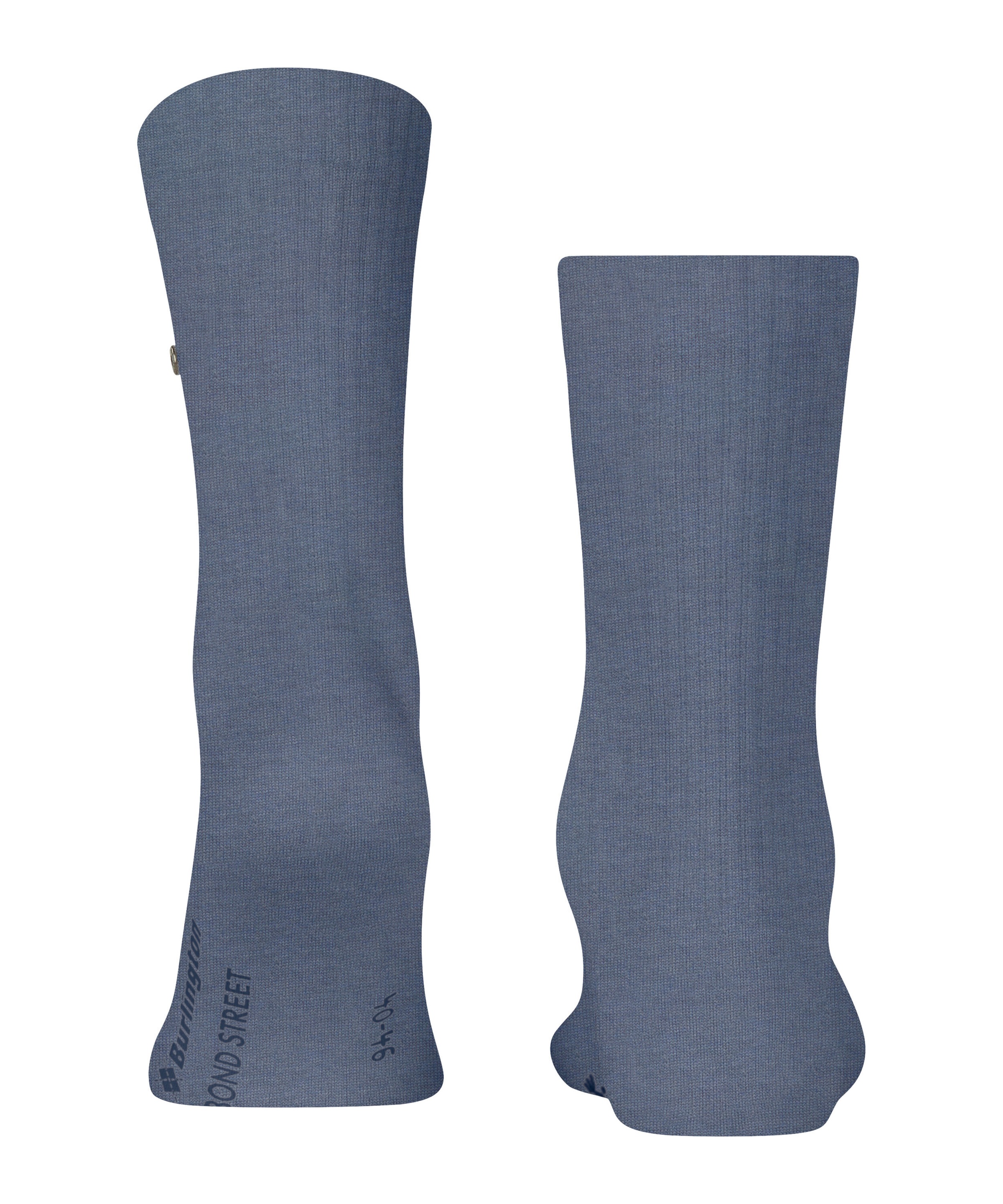 Burlington Chaussettes »Bond Street« taille unique 40-46, structure côtelée à la mode, clip Burlington