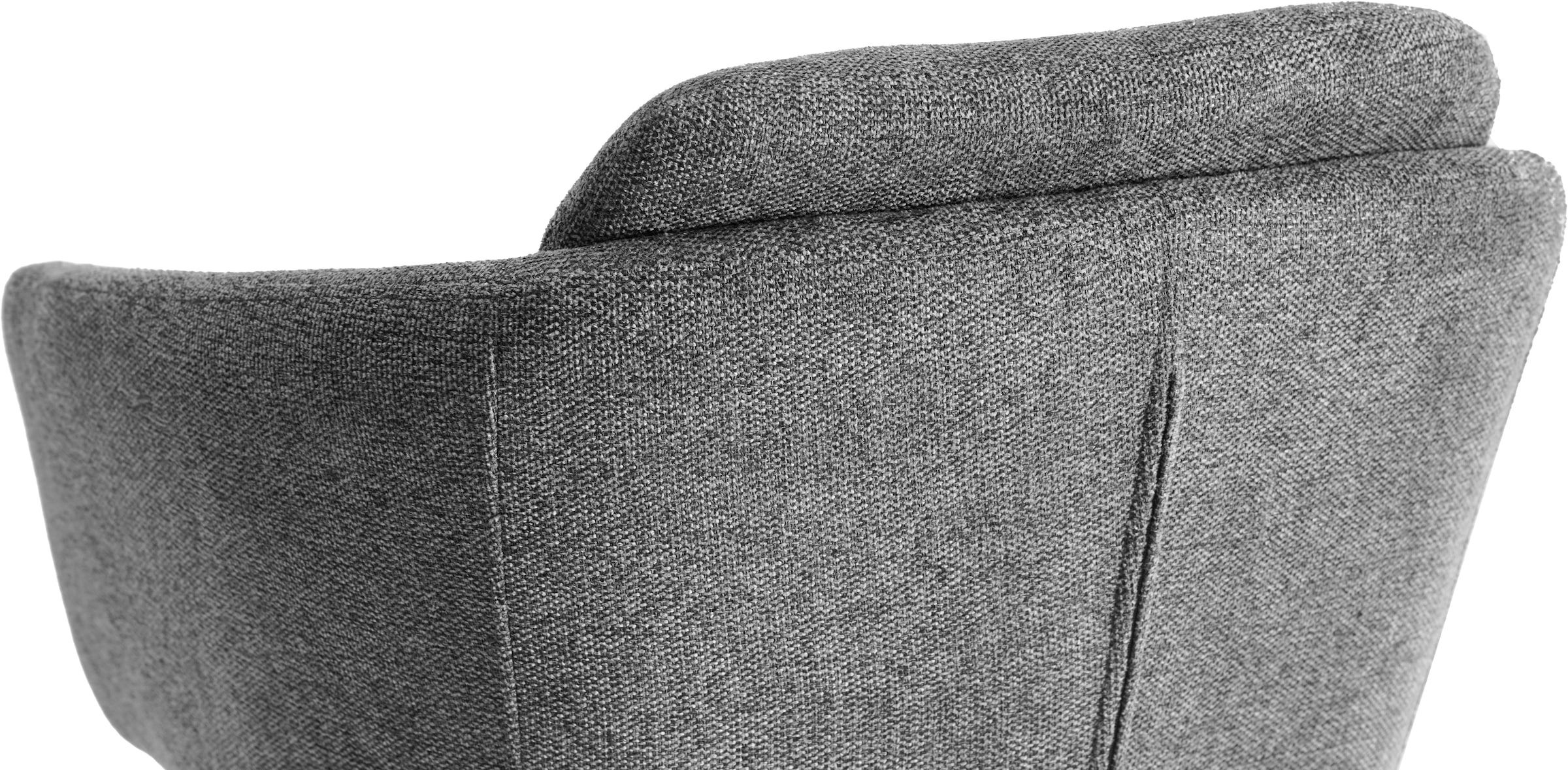 LeGer Home by Lena Gercke Chaise de salle à manger »Fleur« (Set) 2 cuisStrukturstoff, ergonomisches Design, gesteppte Rückenlehne