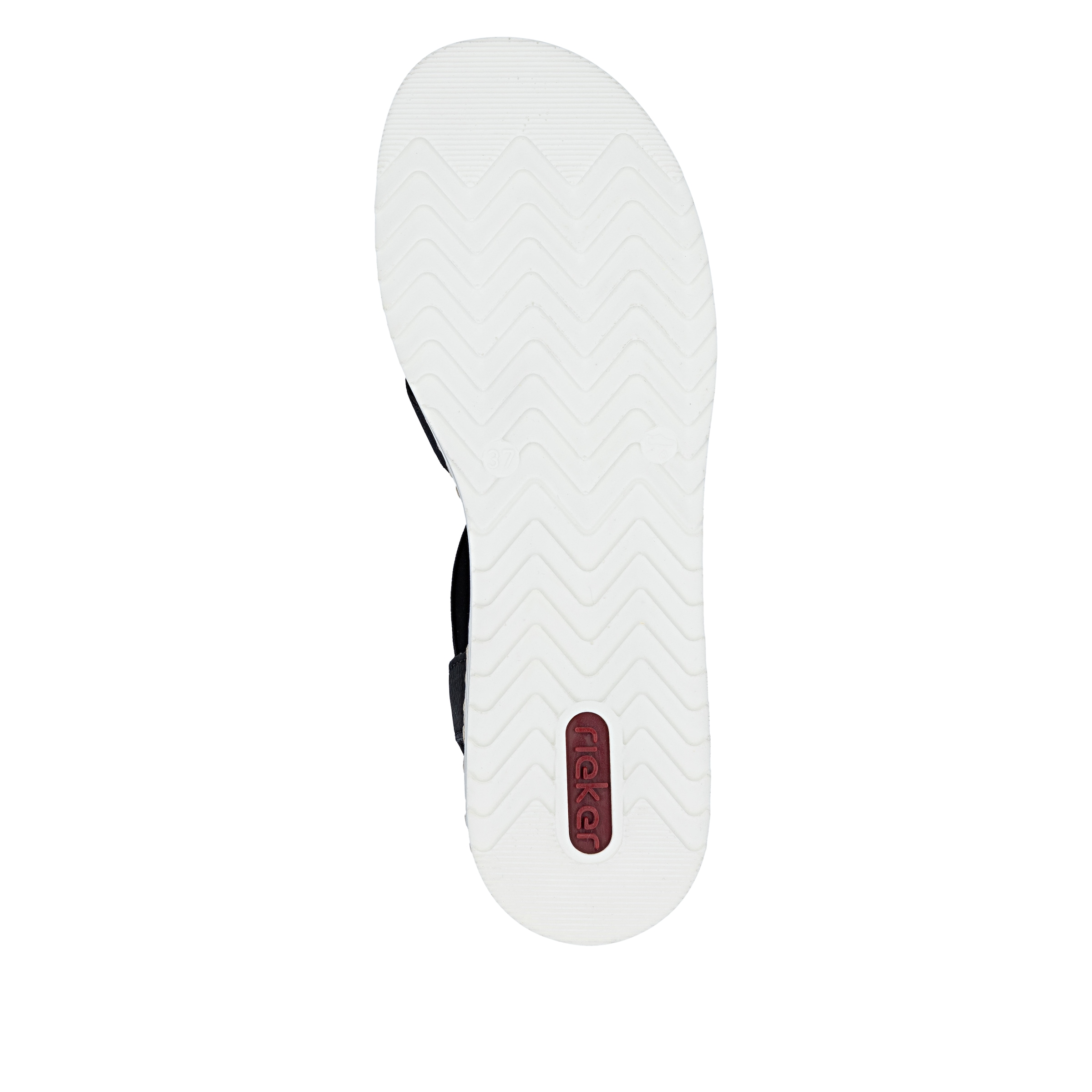Rieker Sandale  Keilsandalette, Sommerschuh, Urlaubsschuh mit Glitzersteine