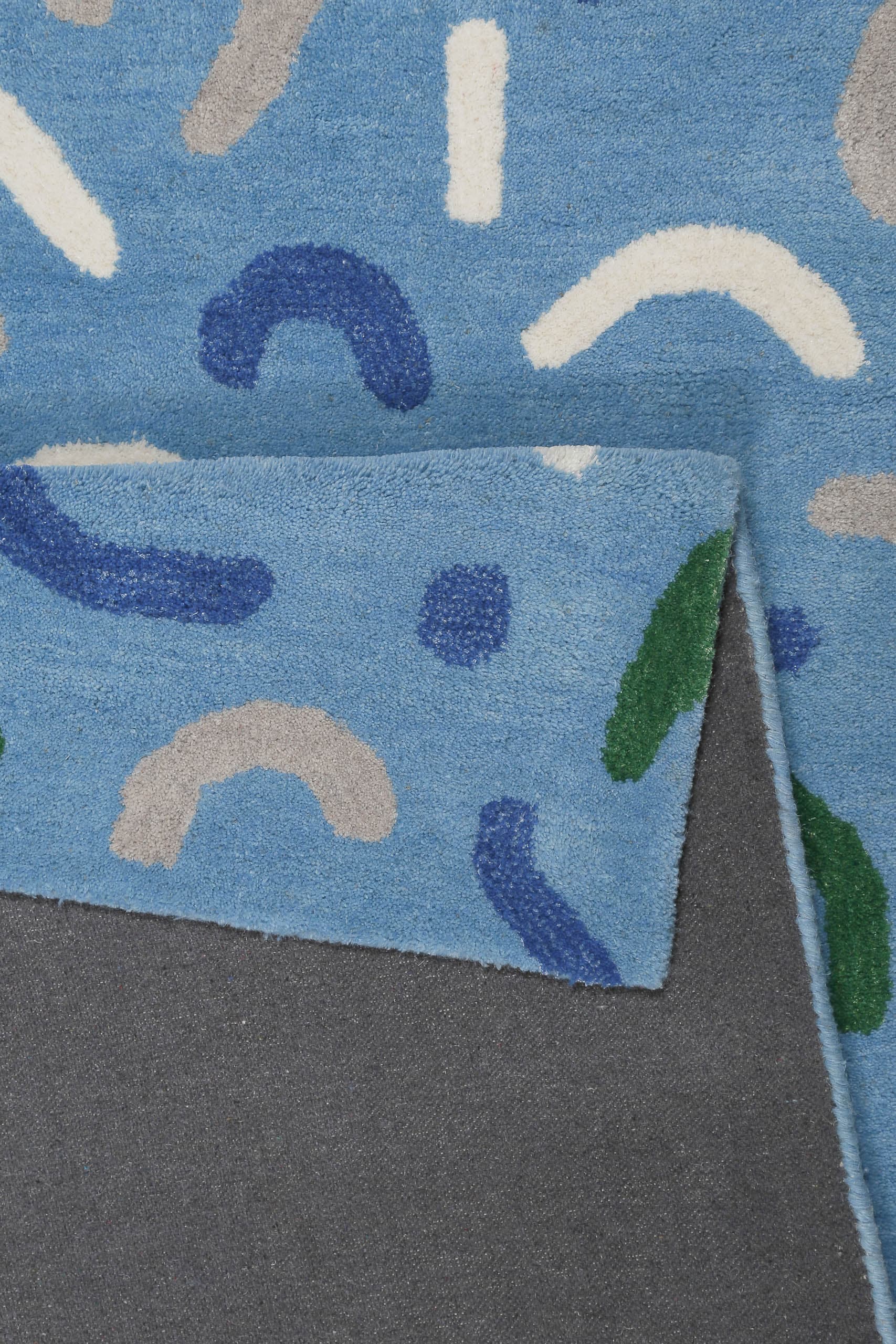 SMART KIDS Tapis pour enfants »Confetti« Rectangulaire 16 mm Höhe Kinder- & Spielteppich, Hoch-Tief-Effekt, Schurwolle, Kinderzimmer