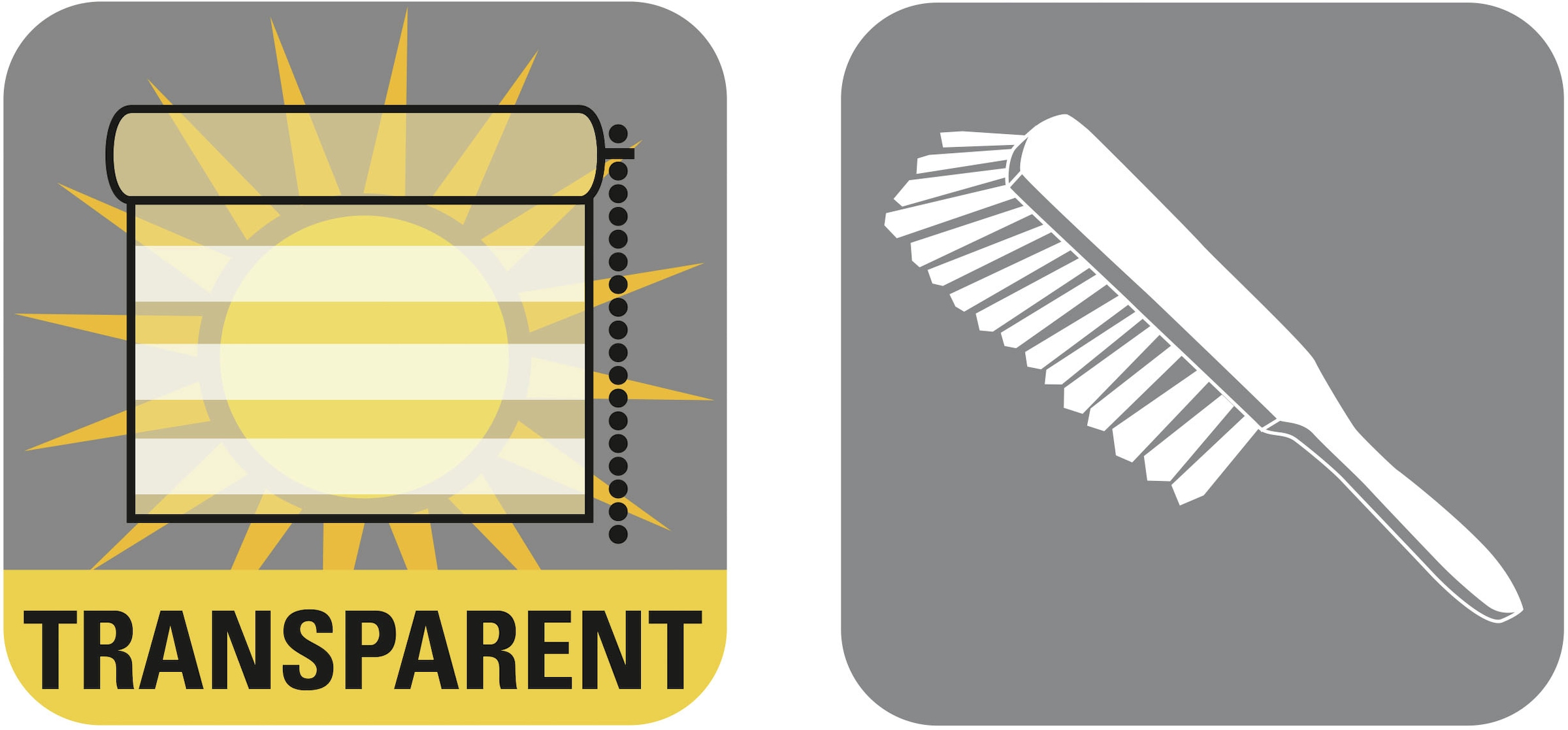 GARDINIA Store double »de luxe« halbtransparent mit Bohren/ohne Bohren freihängend hochwertiges Gesamtkonzept mit silbernen Metallkomponenten