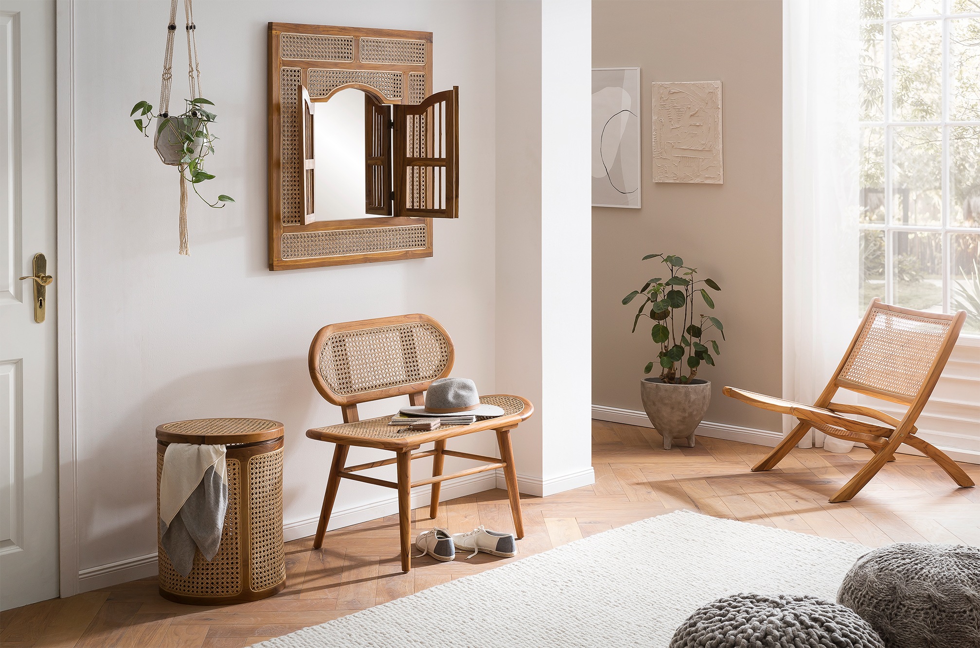 SIT Wandspiegel mit 2 Flügeltüren
