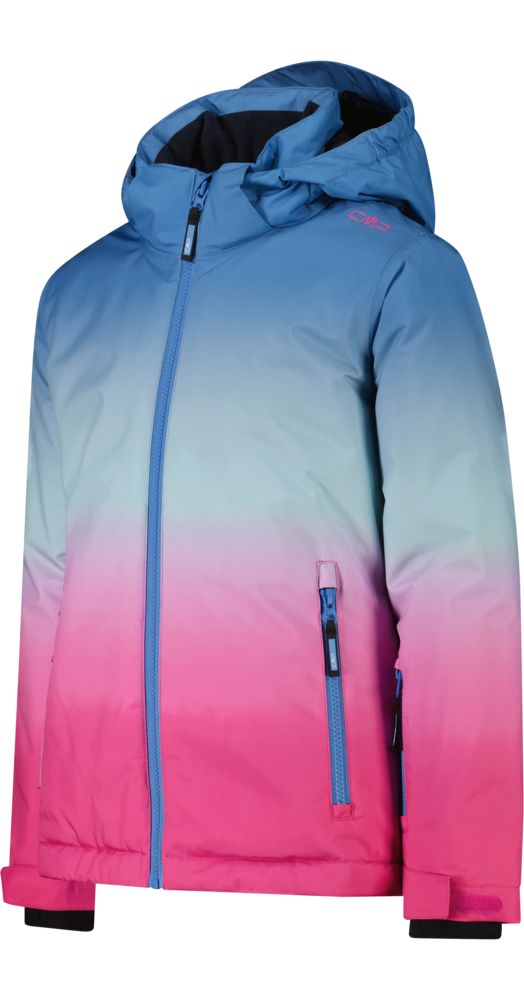 CMP Veste de neige »KID G JACKET SNAPS HOOD« avec capuche winddicht, wasserdicht, getapte Nähte