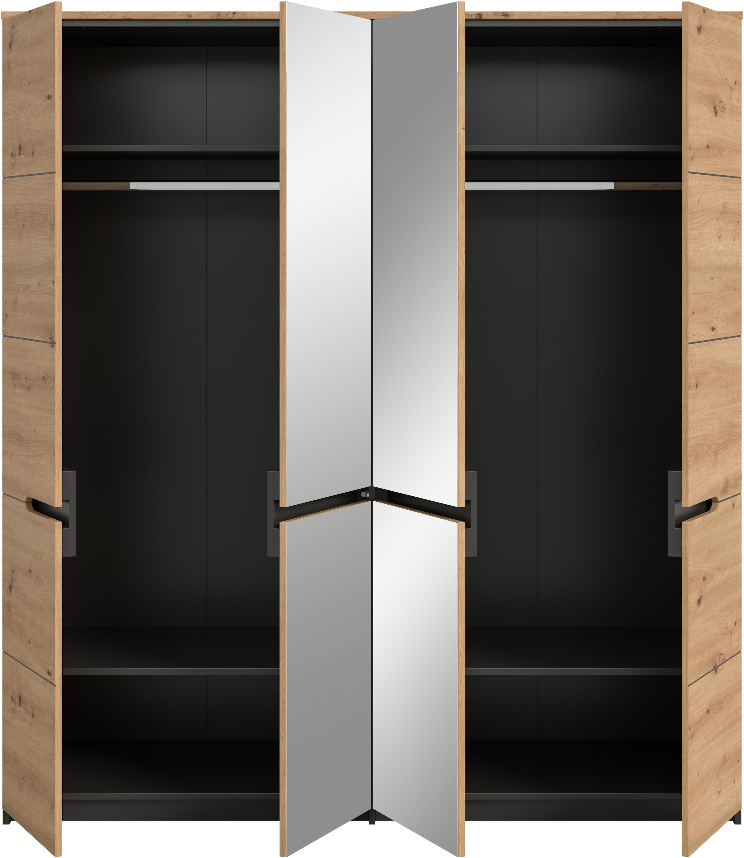 Home affaire Armoires à vêtements 2 cuis tlg. Schlafzimmerschrank, Schrank, Garderobenschrank, Garderobe