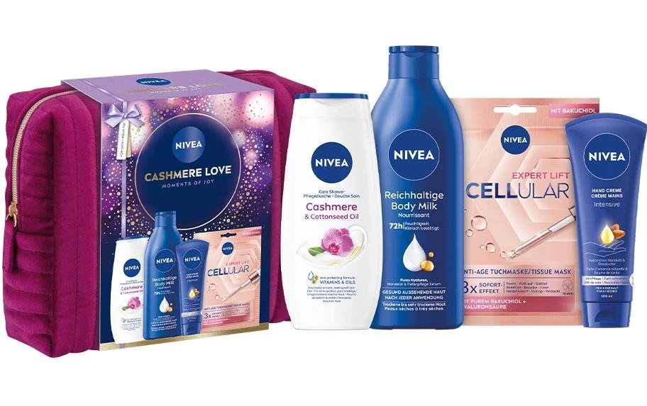 Nivea Pflege-Set »Geschenkset Cashmere Love 4-teilig«