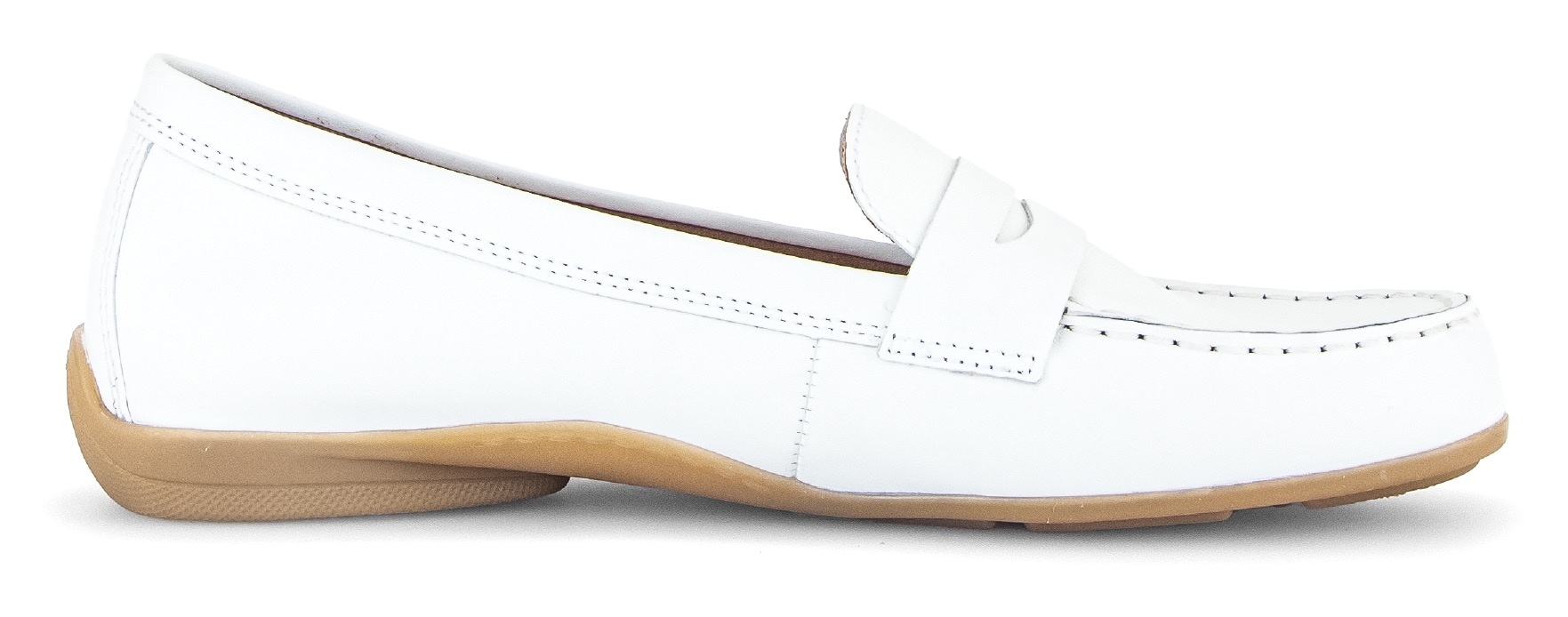 Gabor Mocassin  , Halbschuh, Businessschuh, Schlupfeschuh mit Zierriegel