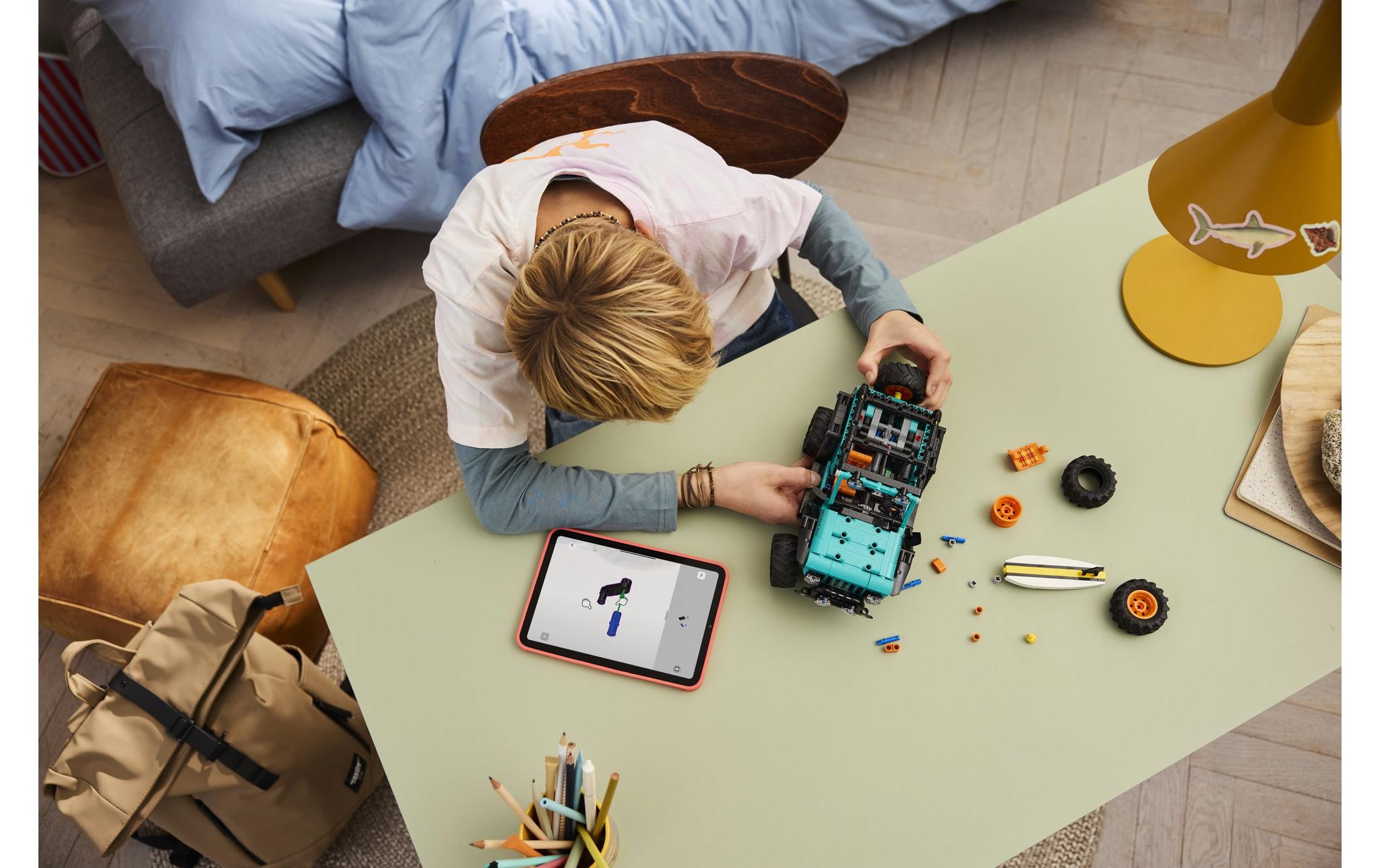 LEGO® Konstruktionsspielsteine »Jeep Wrangler Rubicon Geländewagen (42227), LEGO Technic«