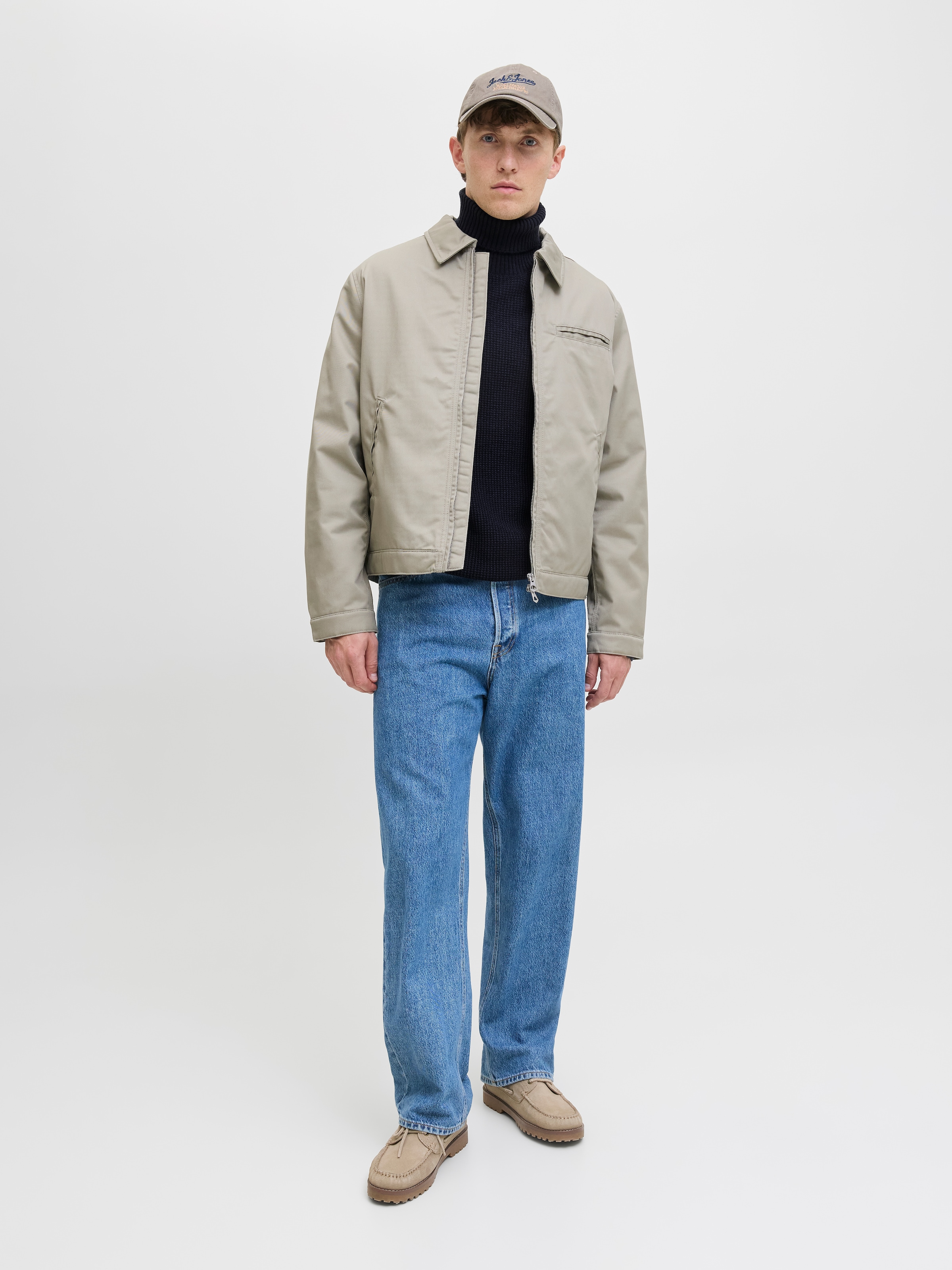 Jack & Jones Rollkragenpullover »JJROY KNIT ROLL NECK AW25«