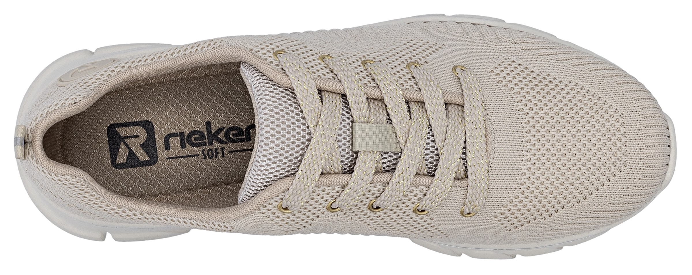 Rieker Sneakers  mit leichter Laufsohle, Freizeitschuh, Halbschuh, Schnürschuh