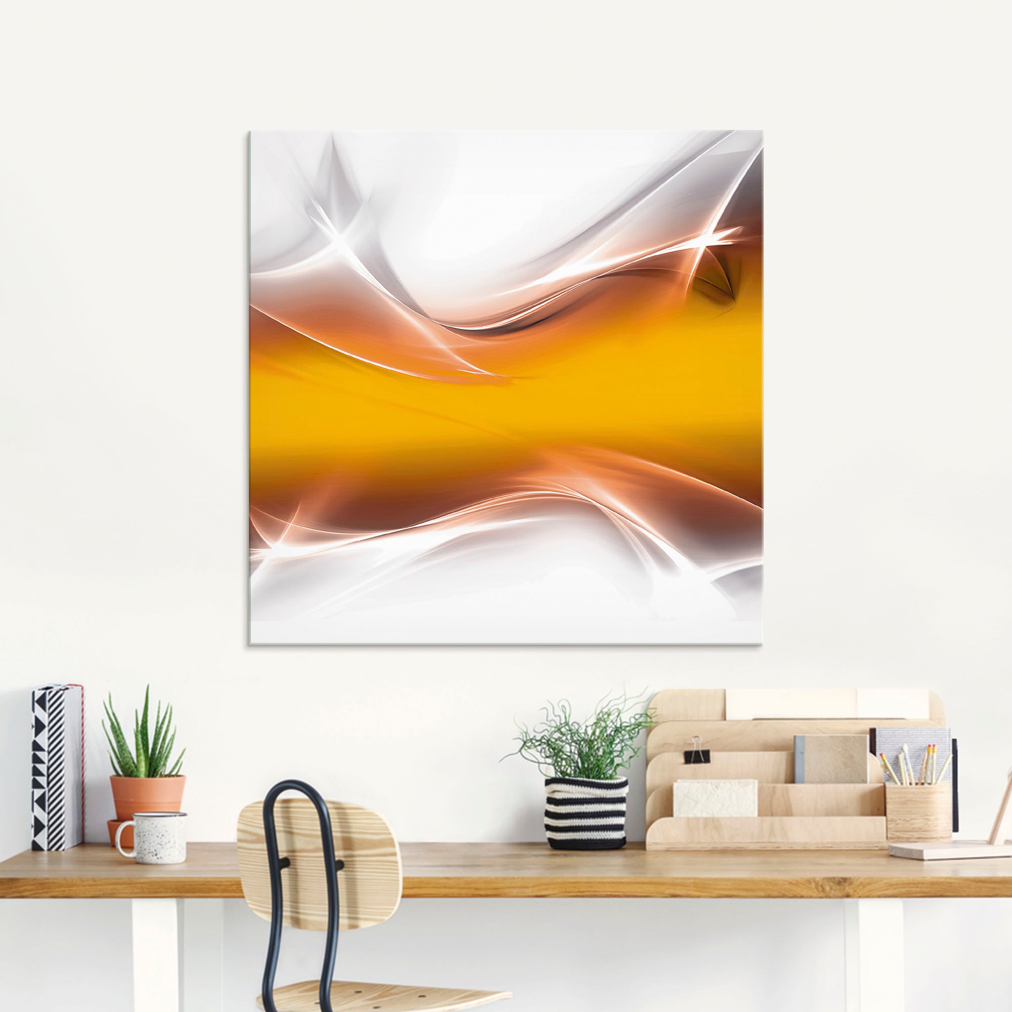 Artland Tableau en verre »Kreatives Element« 1 cuis tlg. in verschiedenen Grössen