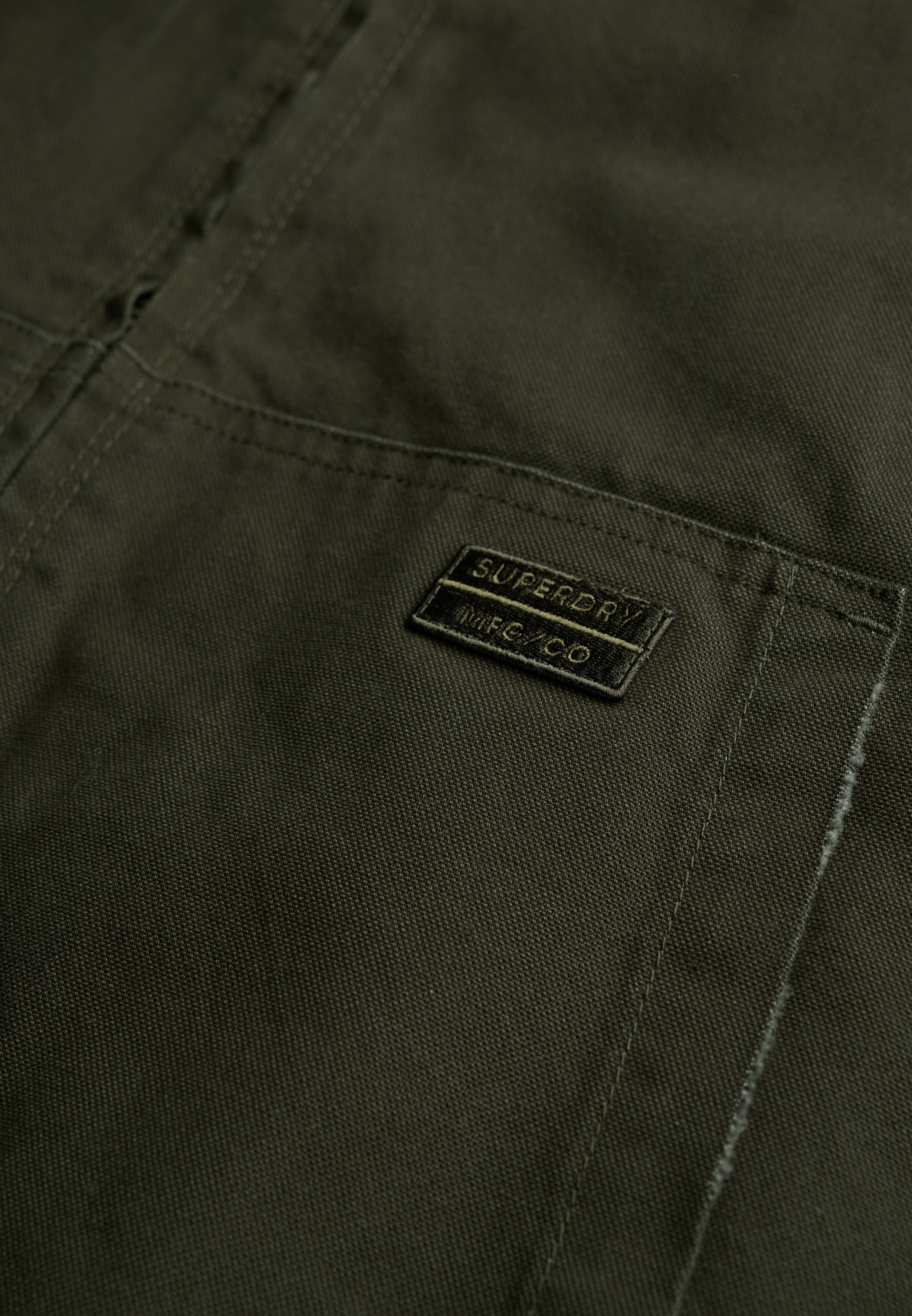 Superdry Parka »CANVAS SURPLUS HOODED JKT« mit Kapuze