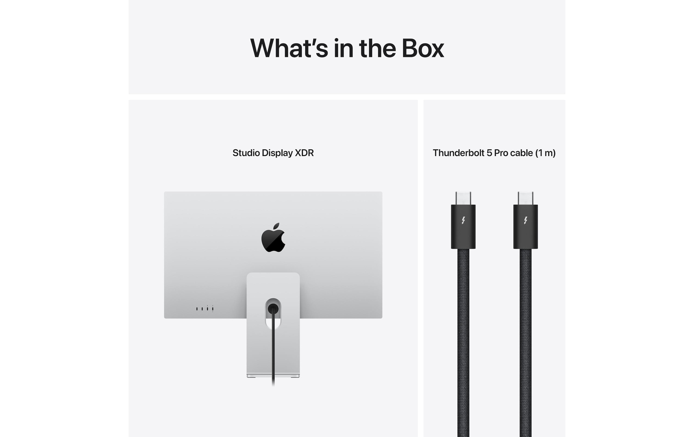 Apple Moniteur LED »27 Studio Dis­play XDR (Nanotexturglas, Height/Tilt-Stand)« 68,58 cm/27 ″  5120 x 2880 px 120 Hz