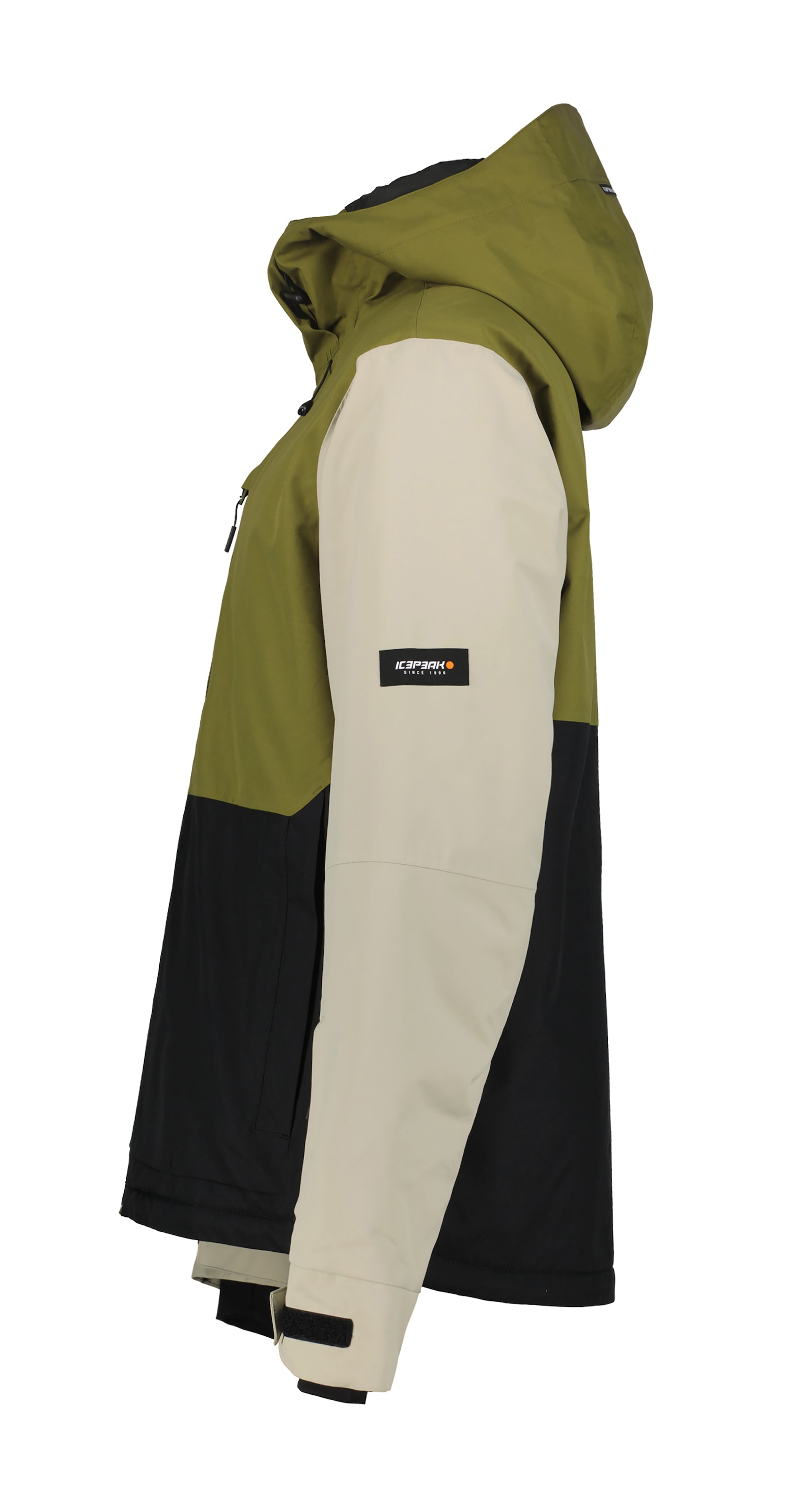 Icepeak Veste de ski »ICEPEAK CHESTER« 1 cuis tlg. mit Kapuze mit kontrastfarbenen Logoschriftzügen