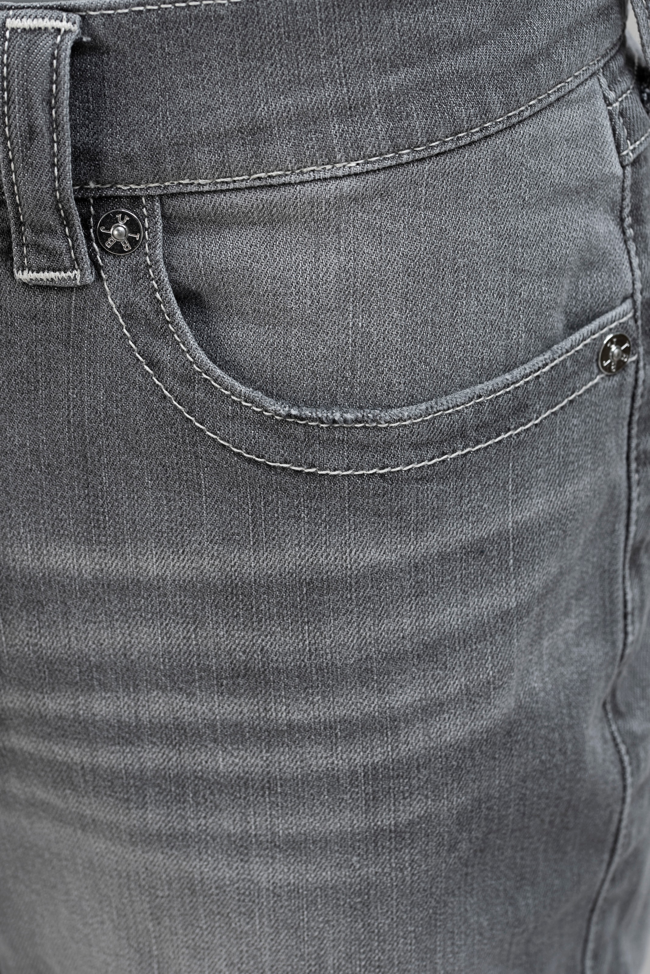 True Religion Jeans droit »RICKY SN FLAP« mélange coton, coupe droite