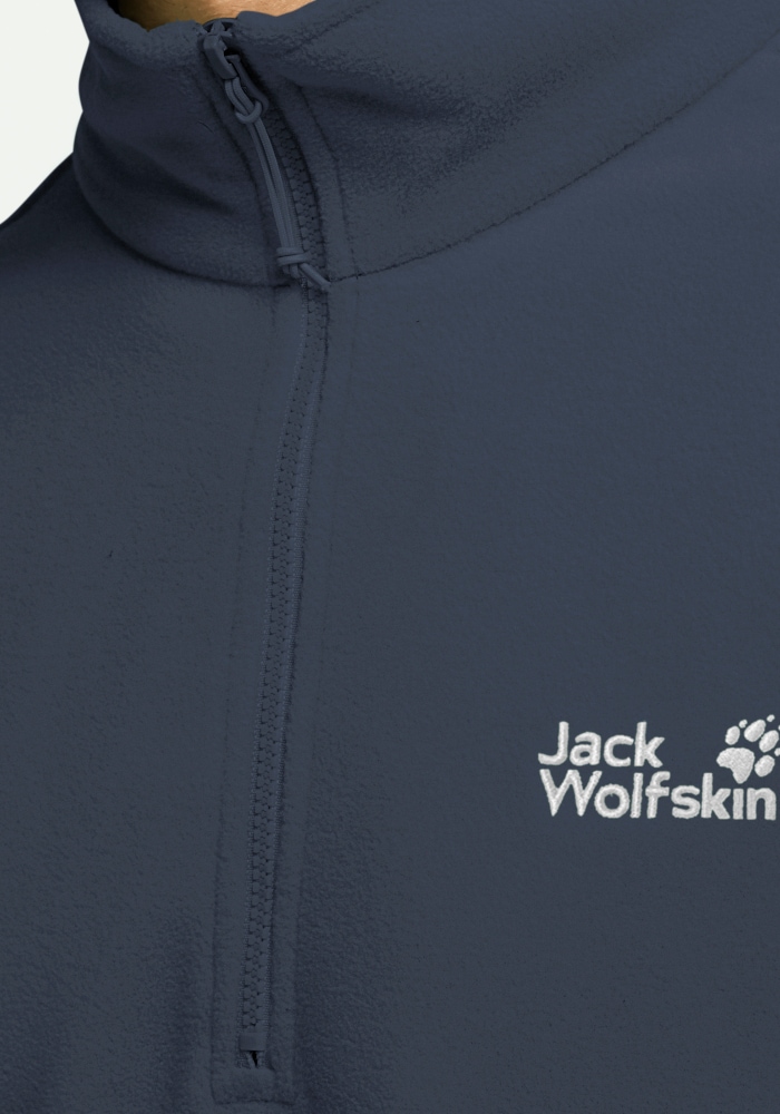 Jack Wolfskin Pull en polaire »TAUNUS 100 HZ M«, avec fermeture éclair, déperlant, coupe-vent, respirant

