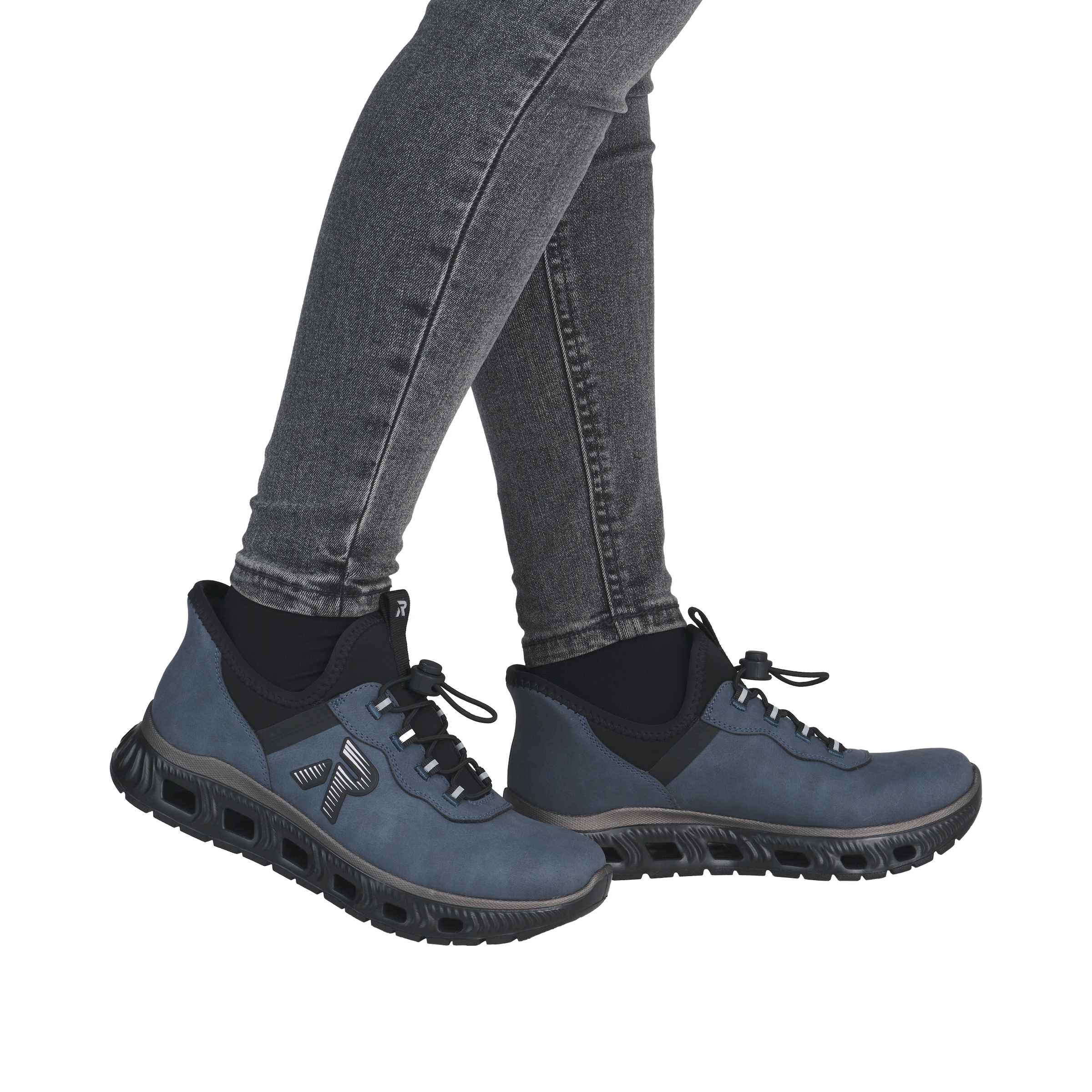 Rieker Baskets slip-on »Ready2GO«  chaussure à enfiler, chaussure basse, sneaker de loisirs avec fermeture rapide