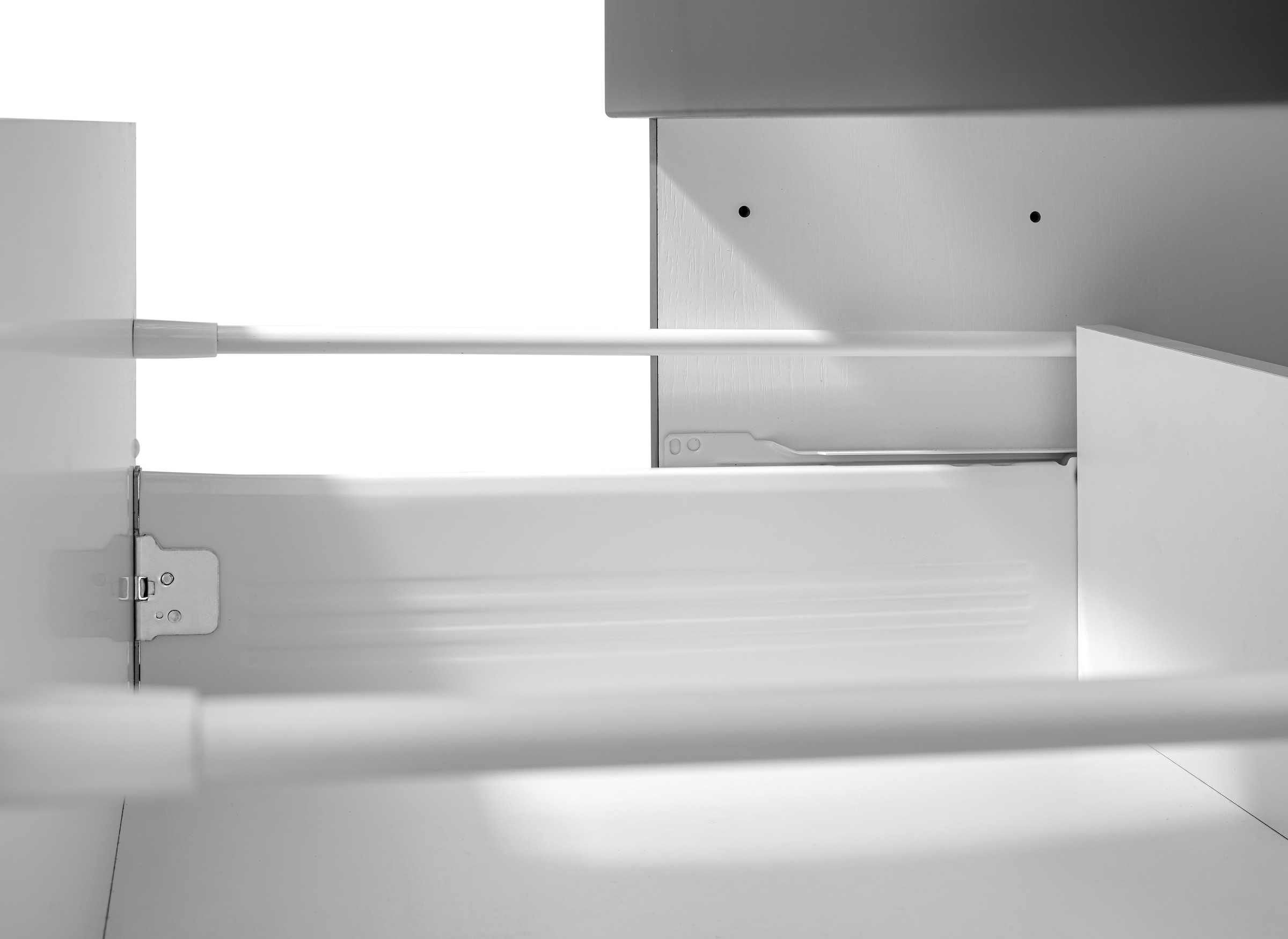 KOCHSTATION Ilot de cuisine »KS-Bruneck, Breite 153 cm« façades MDF, plan de travail épaisseur 38mm