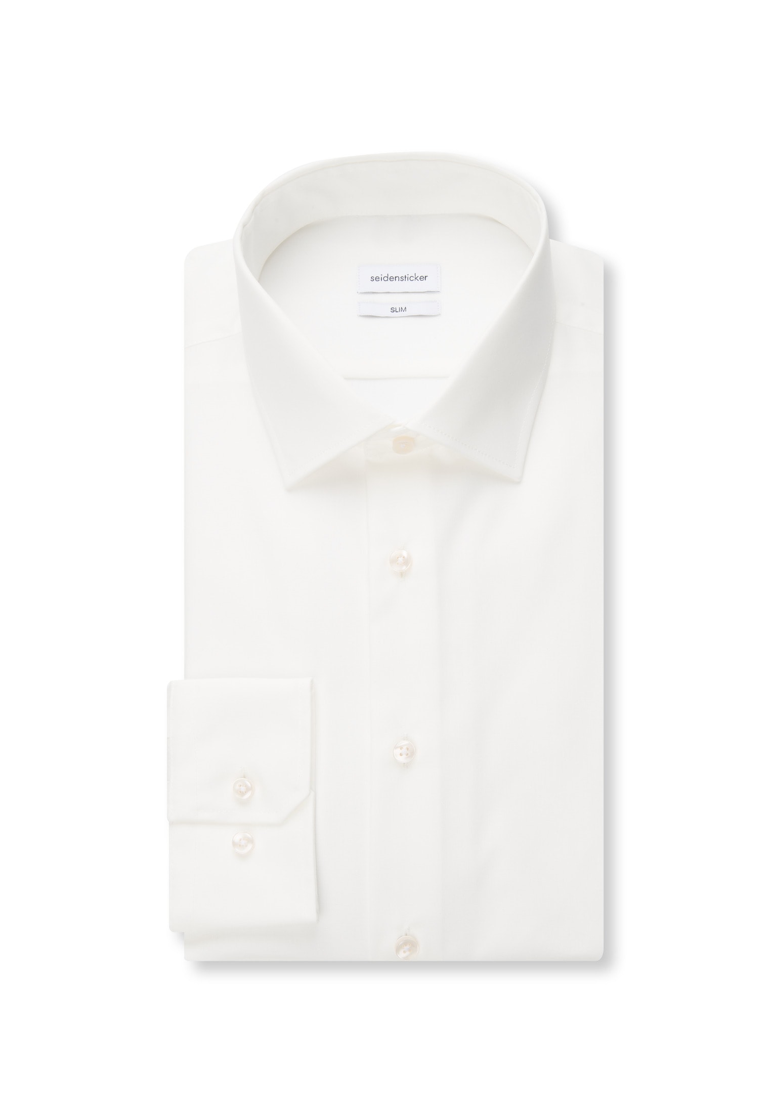 seidensticker Businesshemd »Schwarze Rose« Slim 1/1 Kentkragen Uni