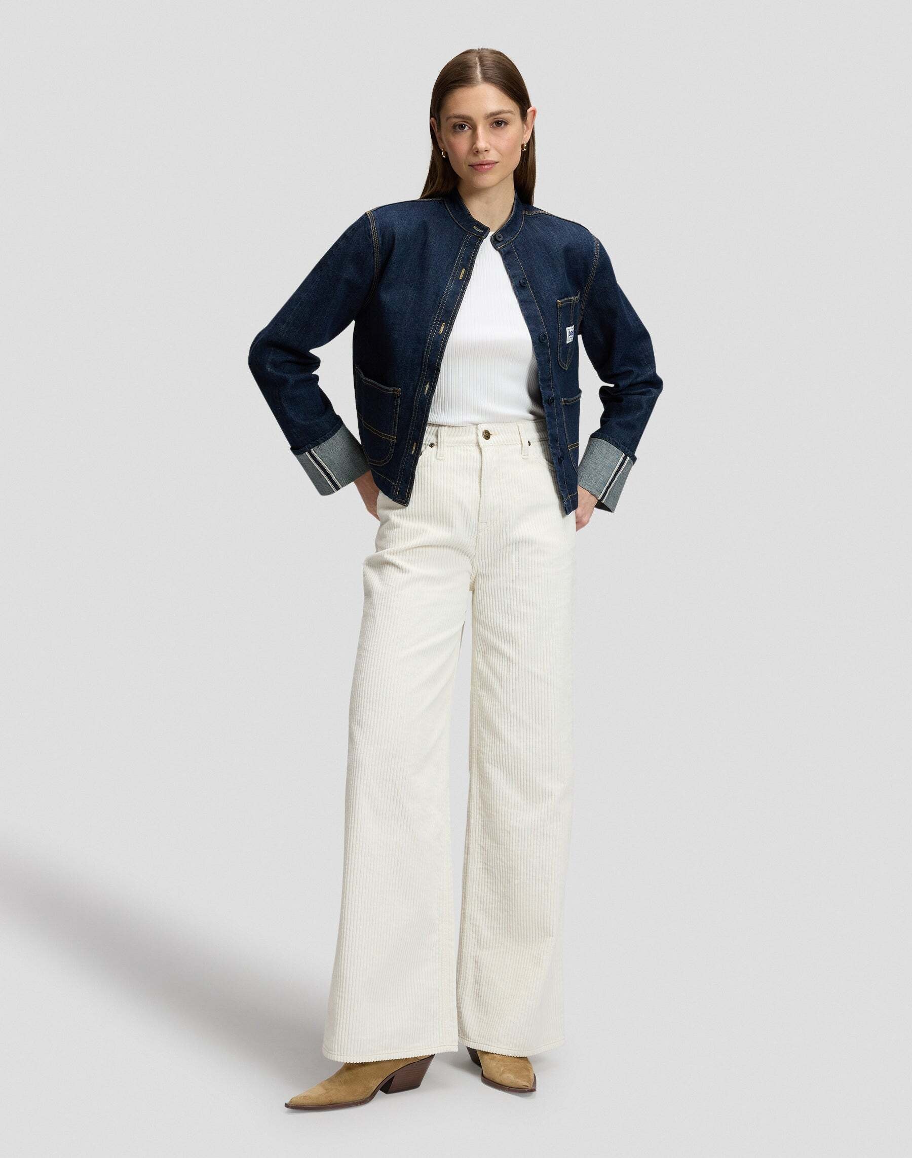Lee® Blouse en jean »Lee Jeanshemd Selvedge«