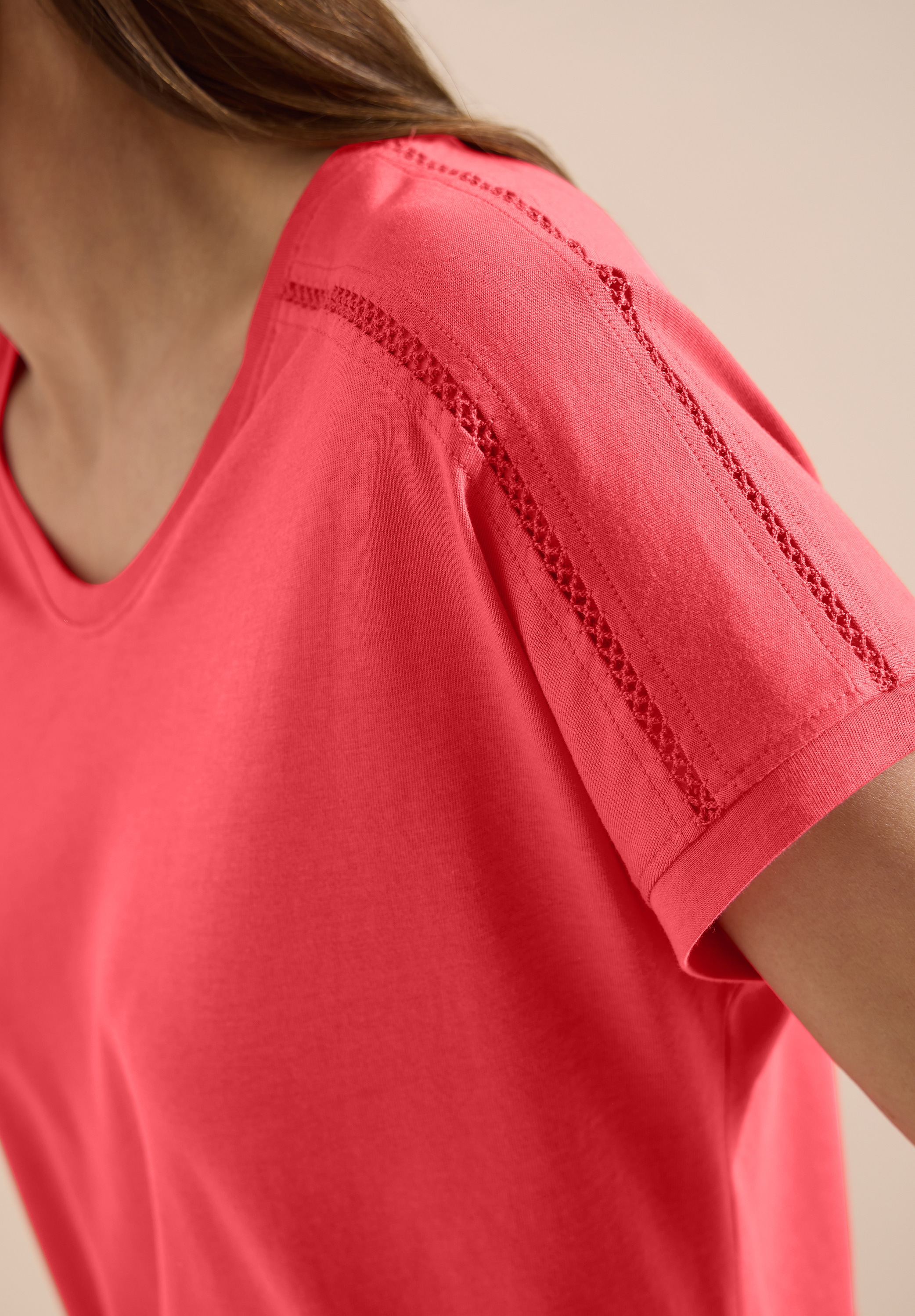 Cecil T-shirt avec ceinture élastique