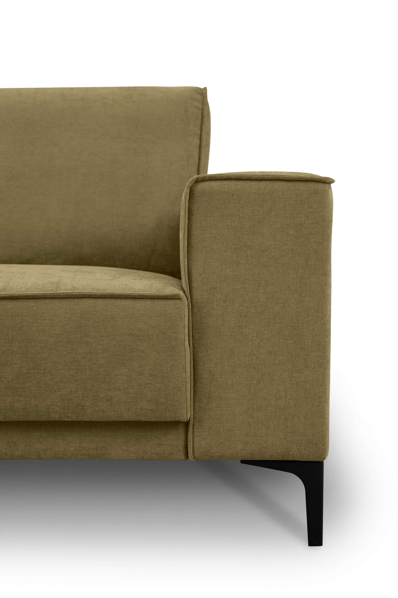 GOODproduct Wohnlandschaft »OLAND U-Form, XXL, B: 342 cm, Skandi-Design« Skandi-Design in Struktur, Flachgewebe, Luxus-Microfaser, Boucle
