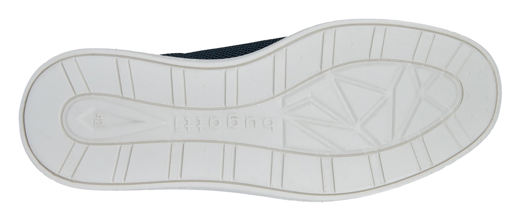 bugatti Schnürschuh  Schnürschuh, Freizeitschuh, Halbschuh mit zusätzlichem Reissverschluss