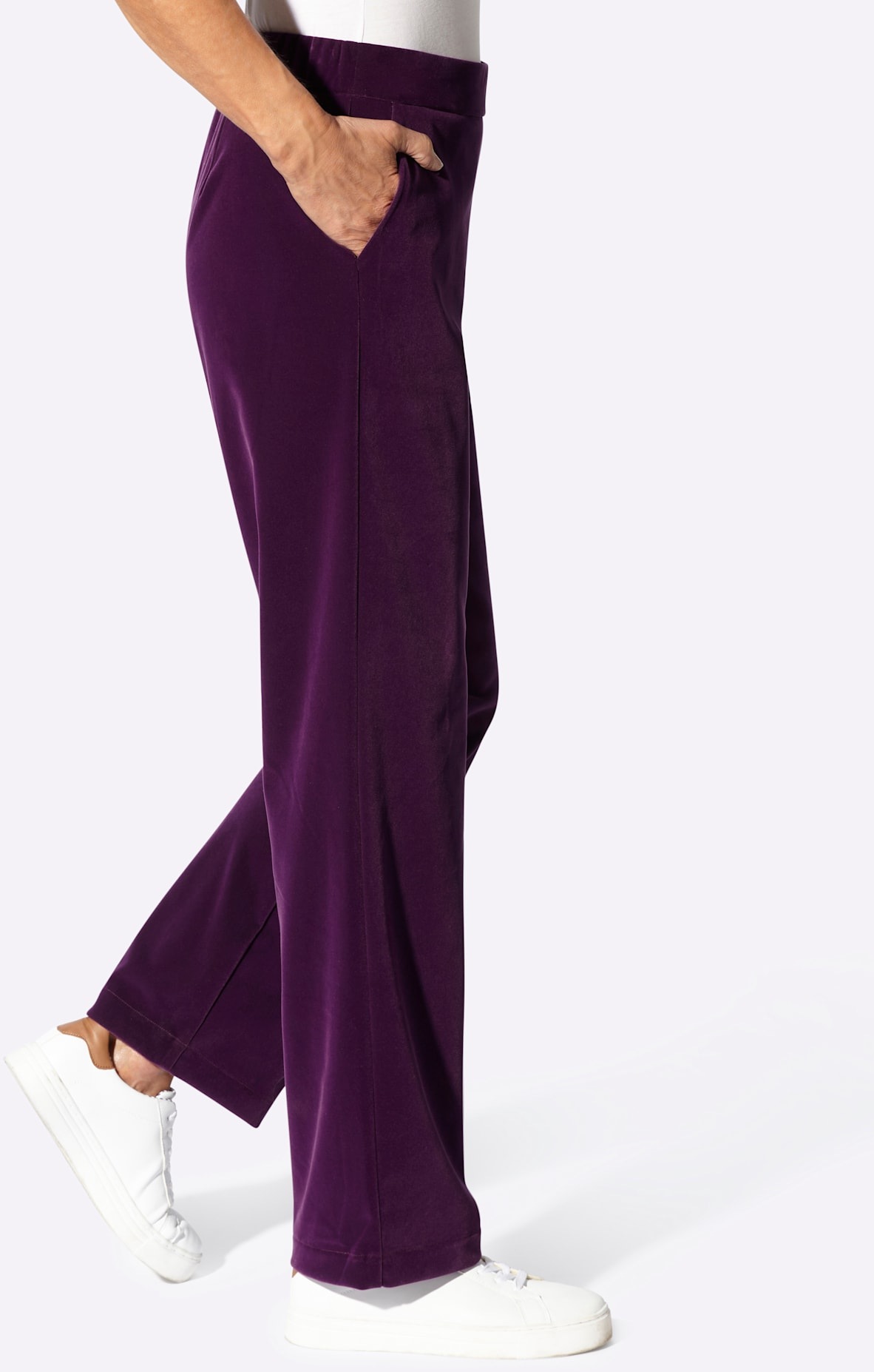 Lady Pantalon en velours