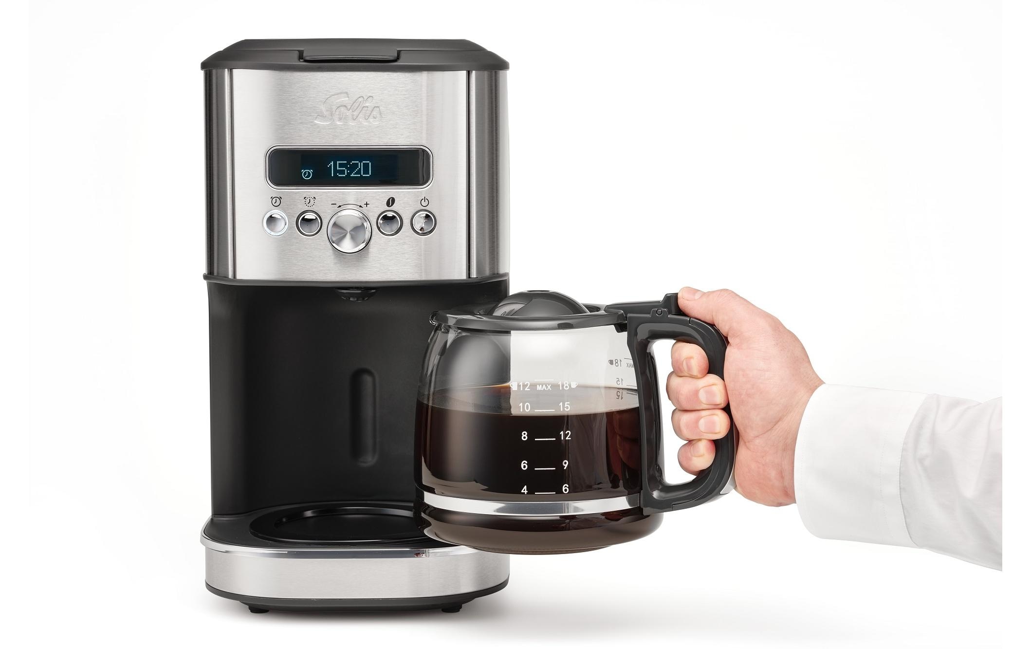 SOLIS OF SWITZERLAND Machine à café filtre »Aroma Brewer Drip Coffee Maker« Cafetière filtre