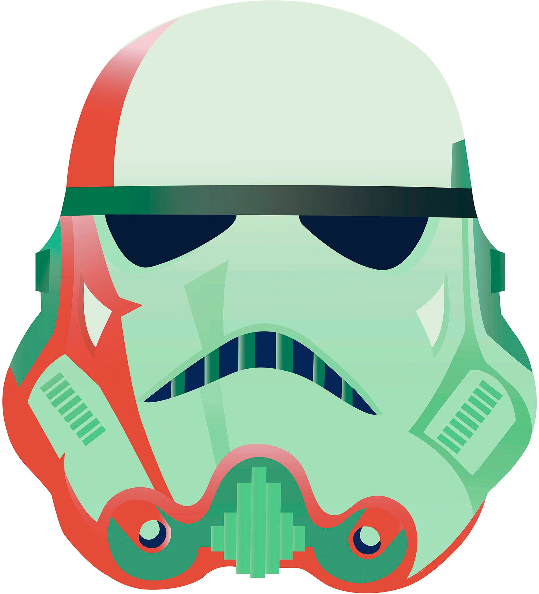 Komar Autocollant mural »Star Wars One of us! - Grösse 125 x 125 cm« rund und selbstklebend