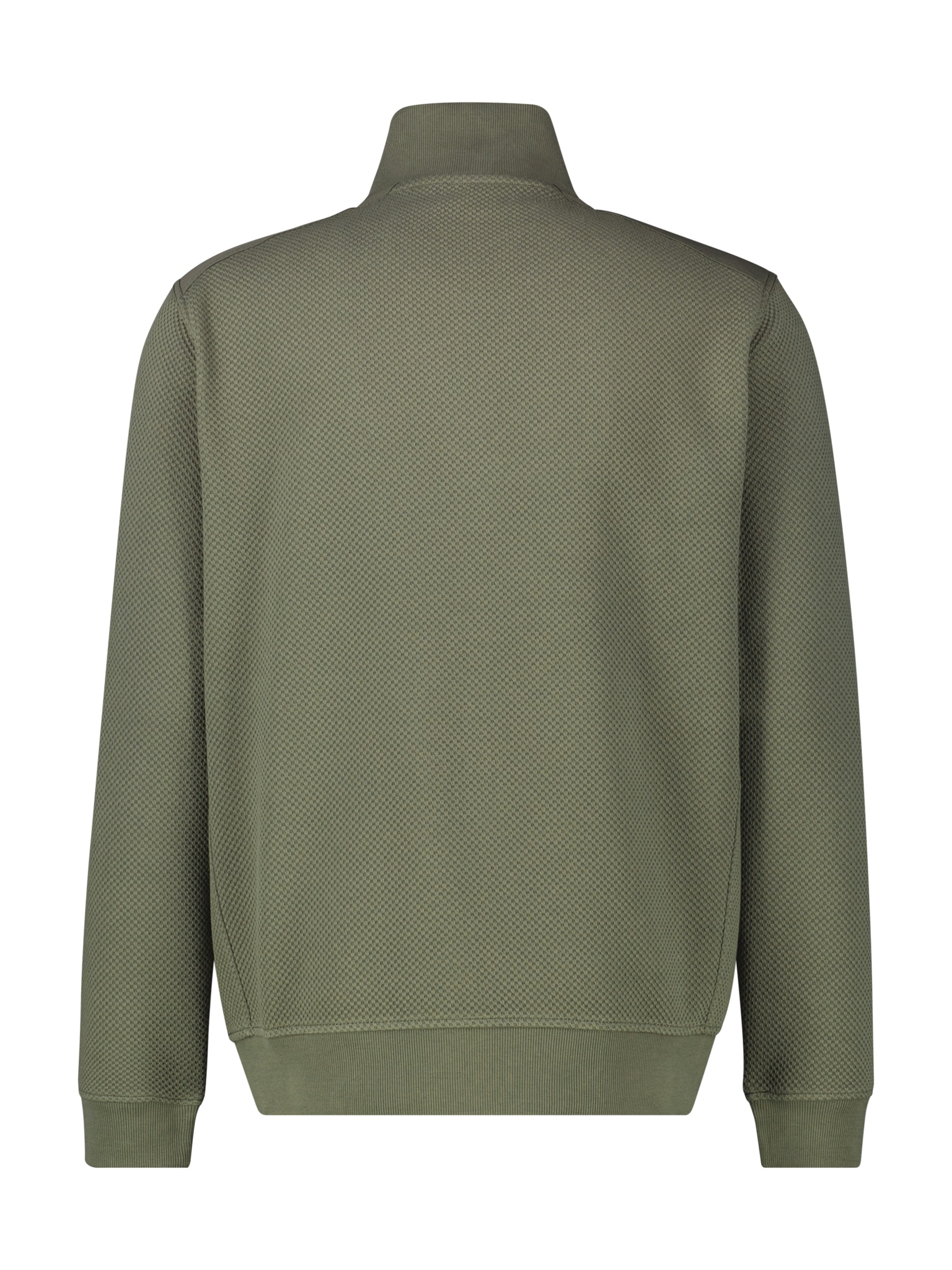 LERROS Veste sweat mit Stehkragen und Reissverschluss