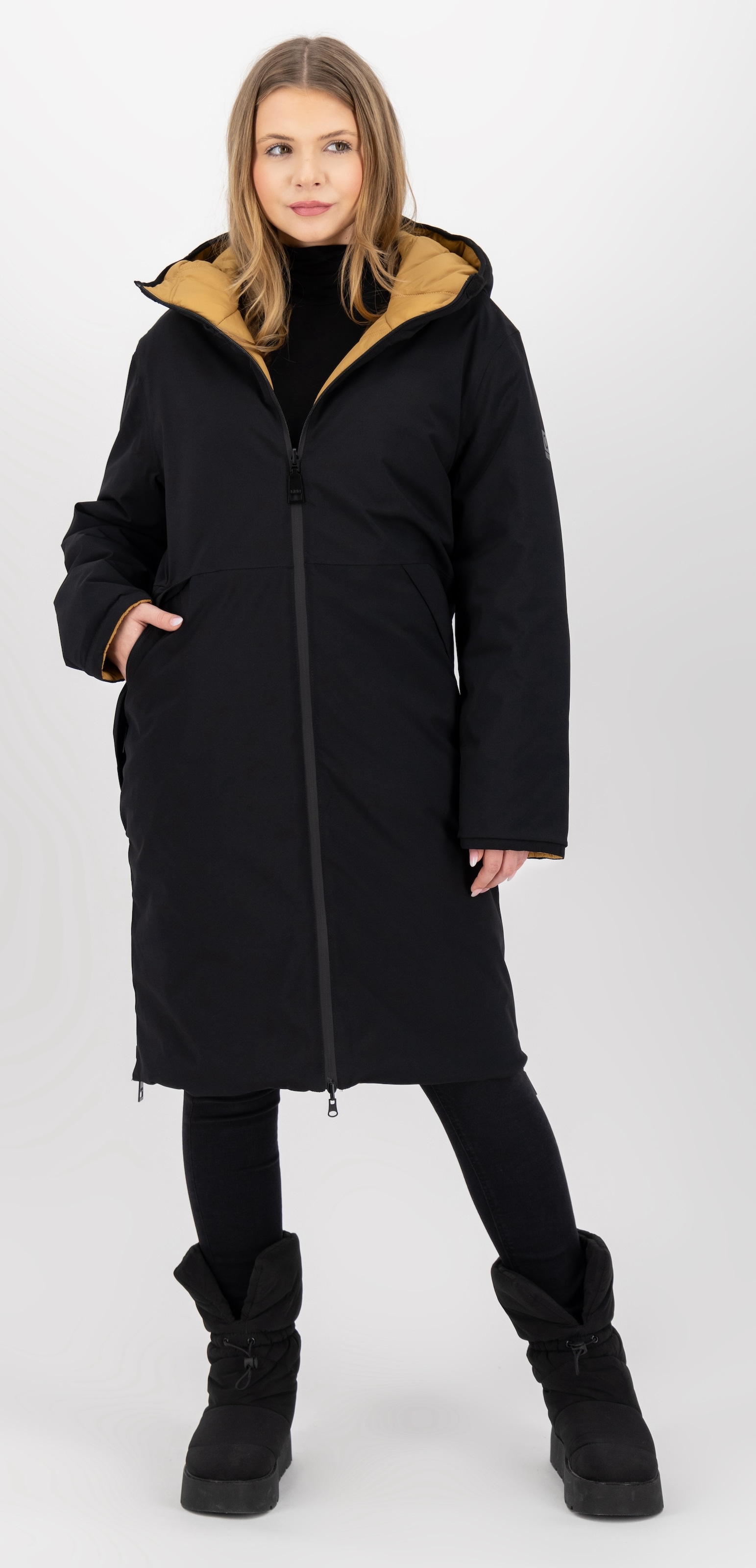 LPO Veste matelassée »NAKITA WMN Wendemantel Steppmantel« Manteau réversible