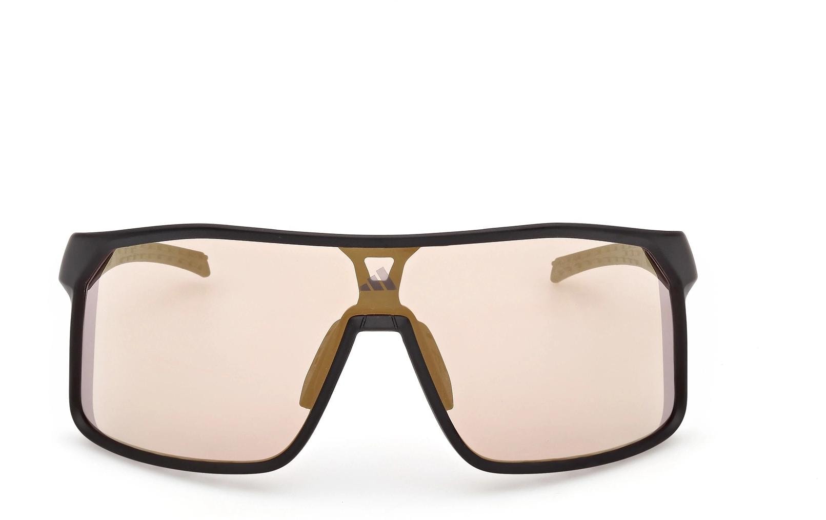 adidas Performance Sportbrille »Alkator SP0124 Matte Black, Brown Mirror« UV Schutz