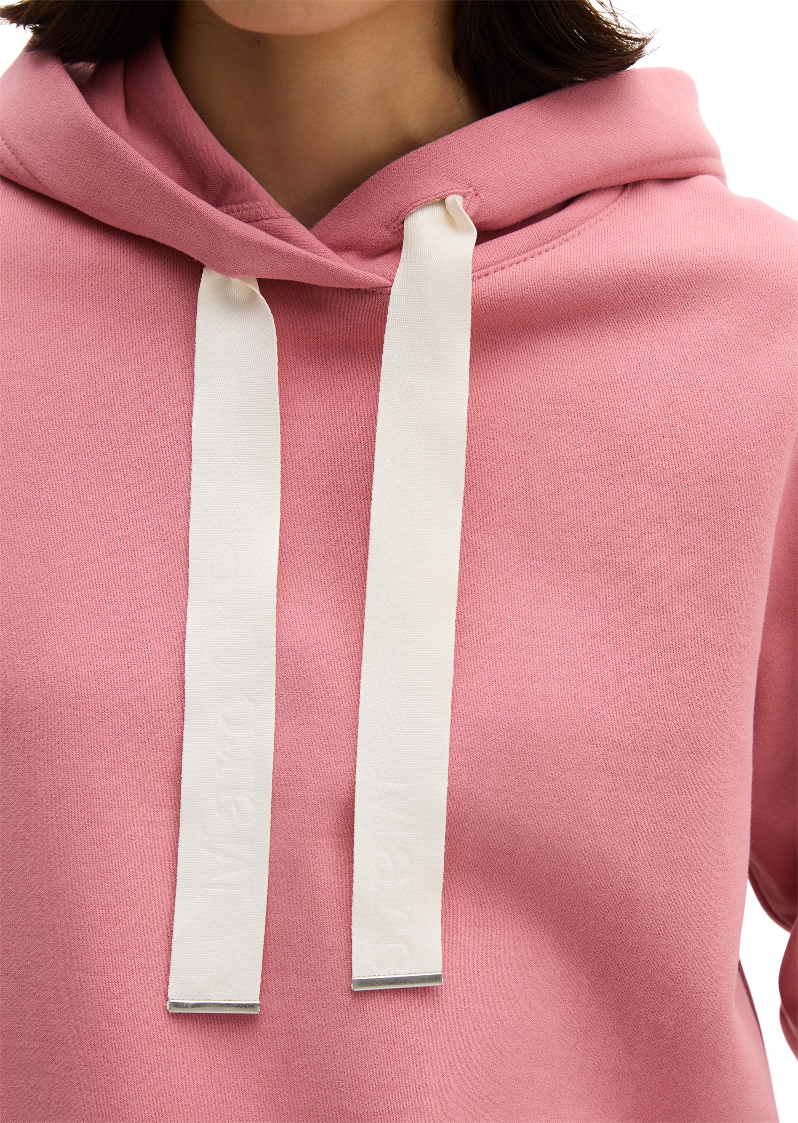Marc O'Polo Hoodie , relax avec surface veloutée
