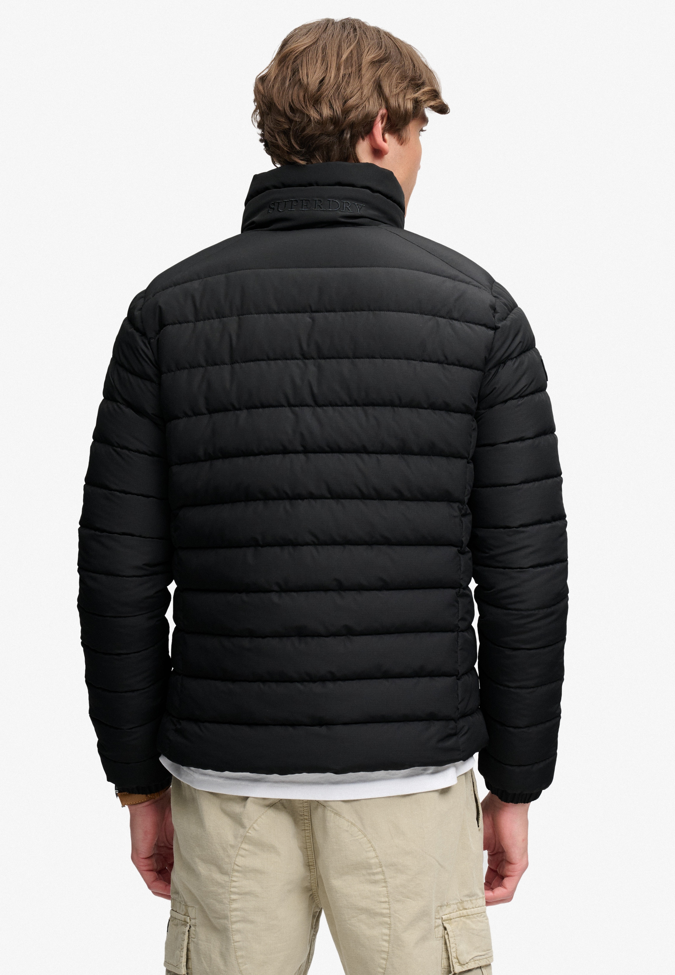 Superdry Steppjacke »FUJI MIDWEIGHT PADDED JKT« Kunstfaser, slim fit