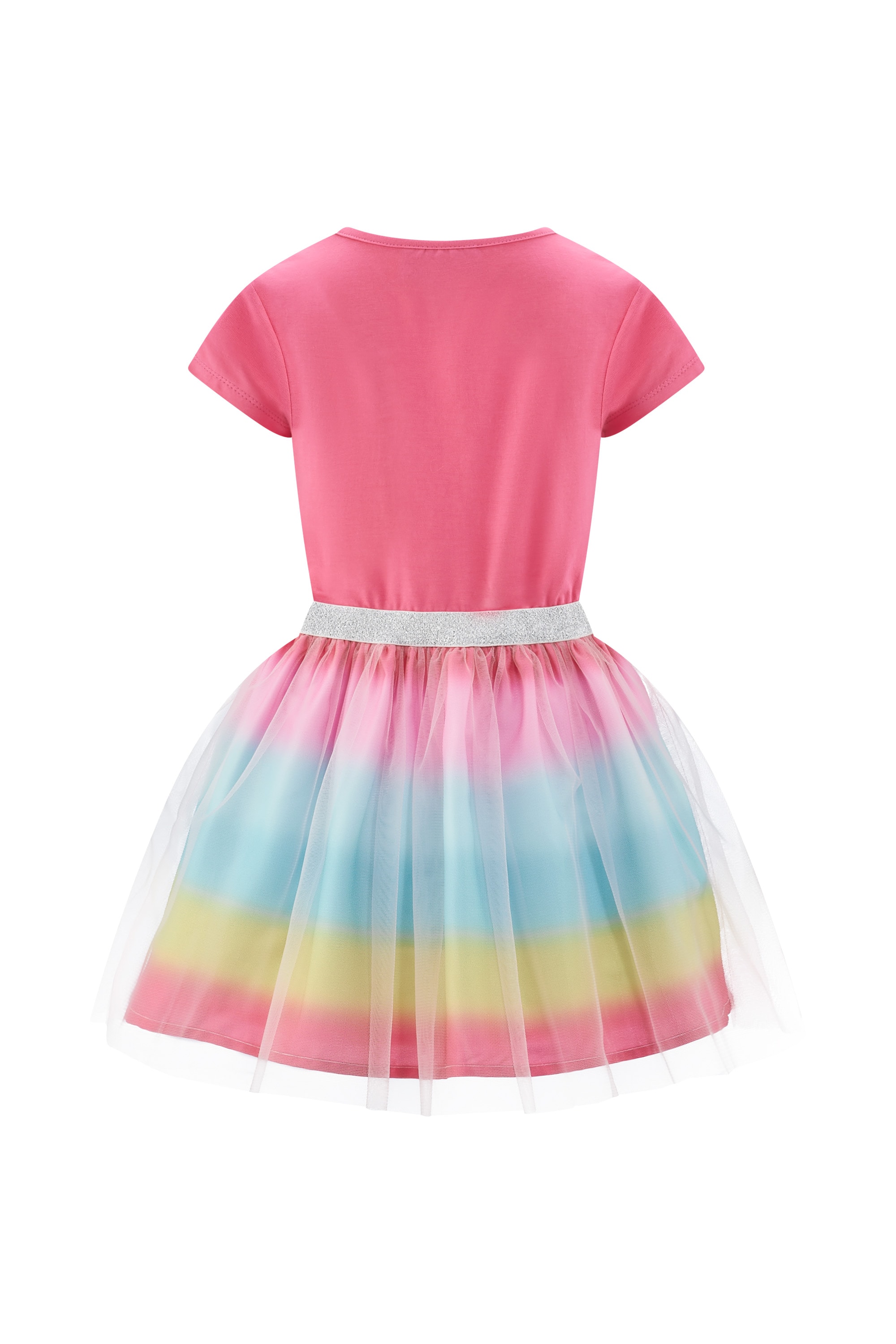 happy girls Robe en jersey mit tollem Tüllrock und hochwertig applizierten Schmetterlingen