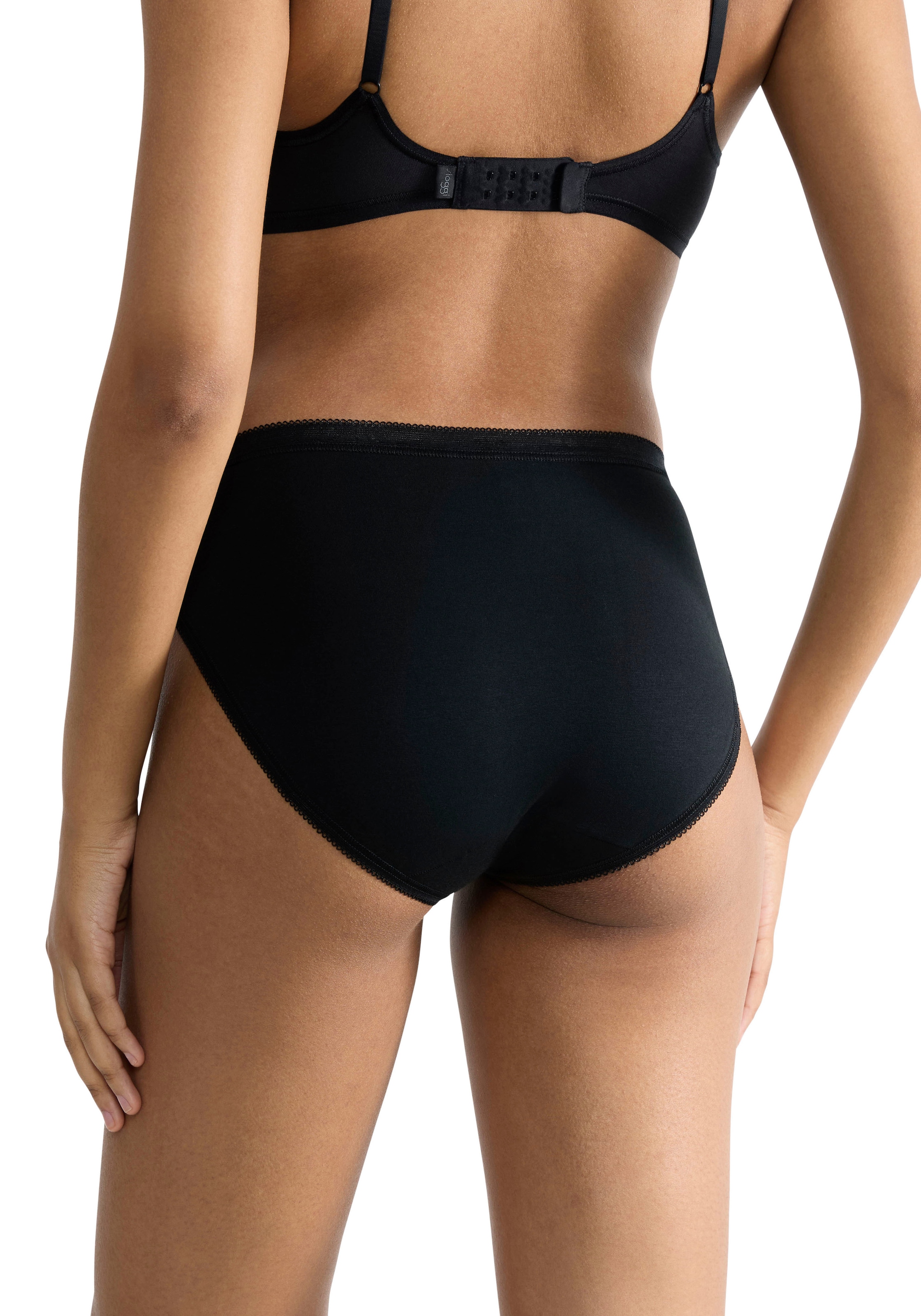 sloggi Culotte haute »Basic+« 4er Pack,  weich, Baumwollmix, Multipack, elastisch