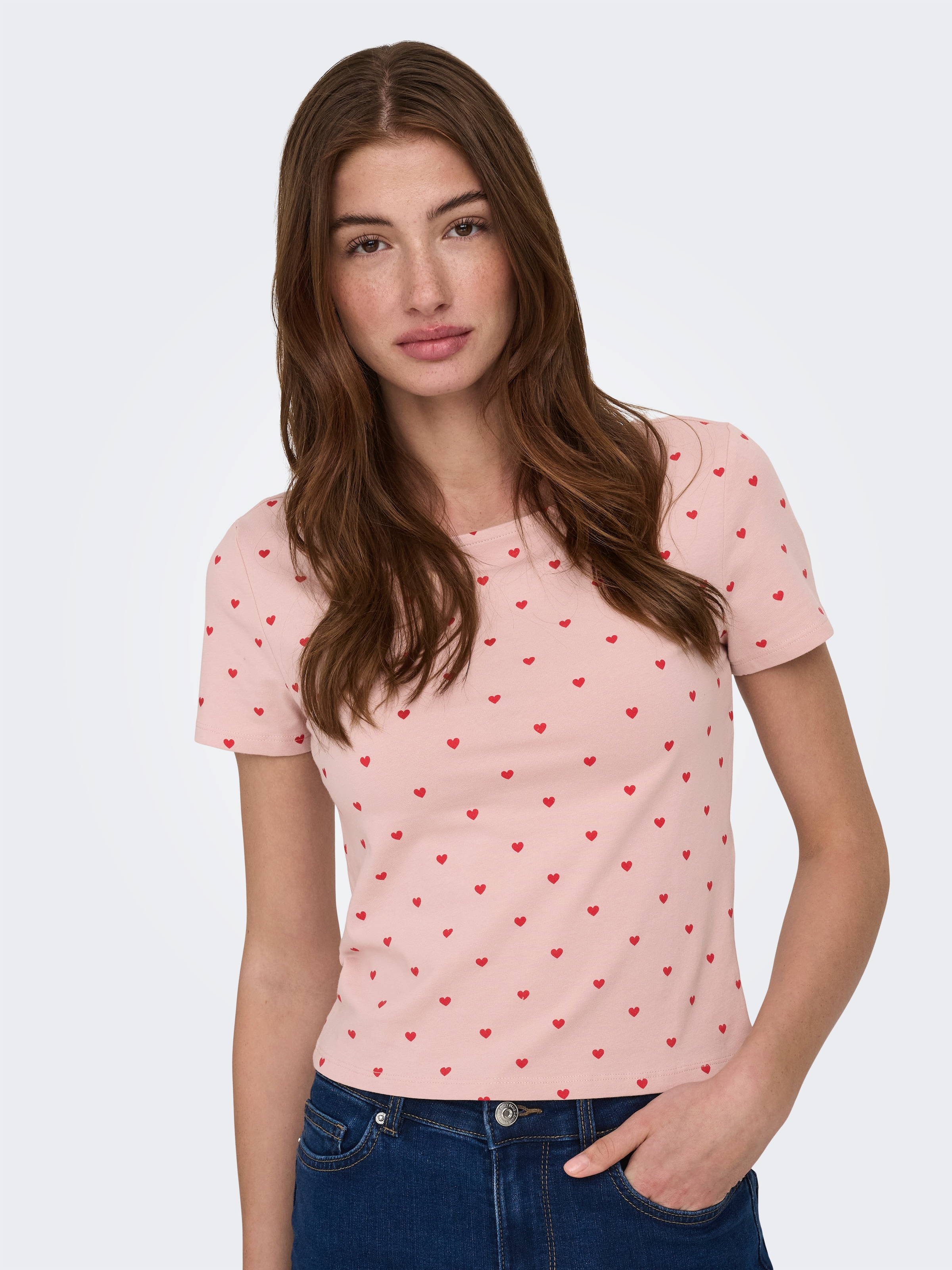 ONLY T-shirt à manches courtes »ONLSUSAN SHORT S/S 2 PACK TOP CS JRS« Paquet, pack de 2, 2